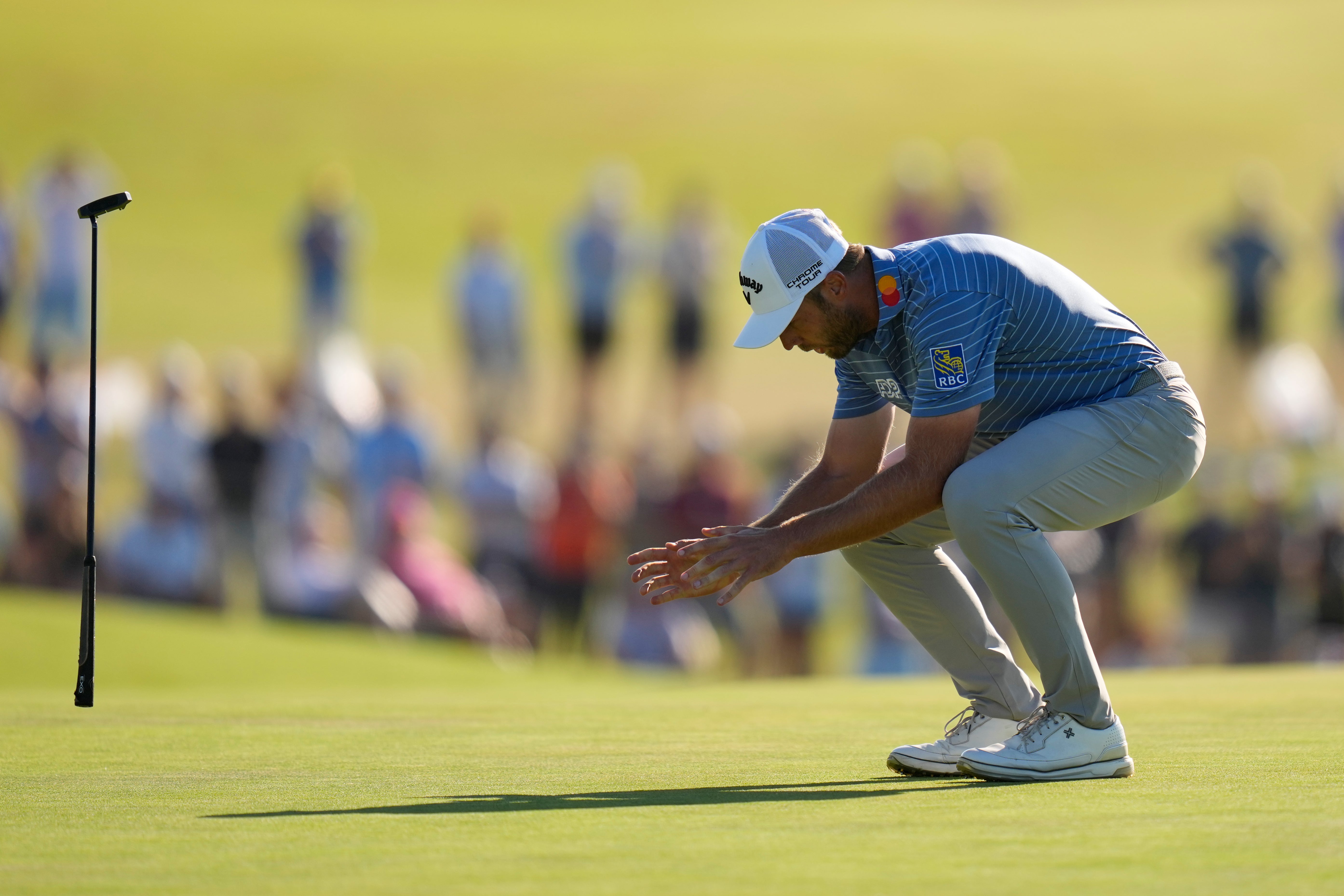 Sam Burns ran Wyndham Clark close (Seth Wenig/AP).