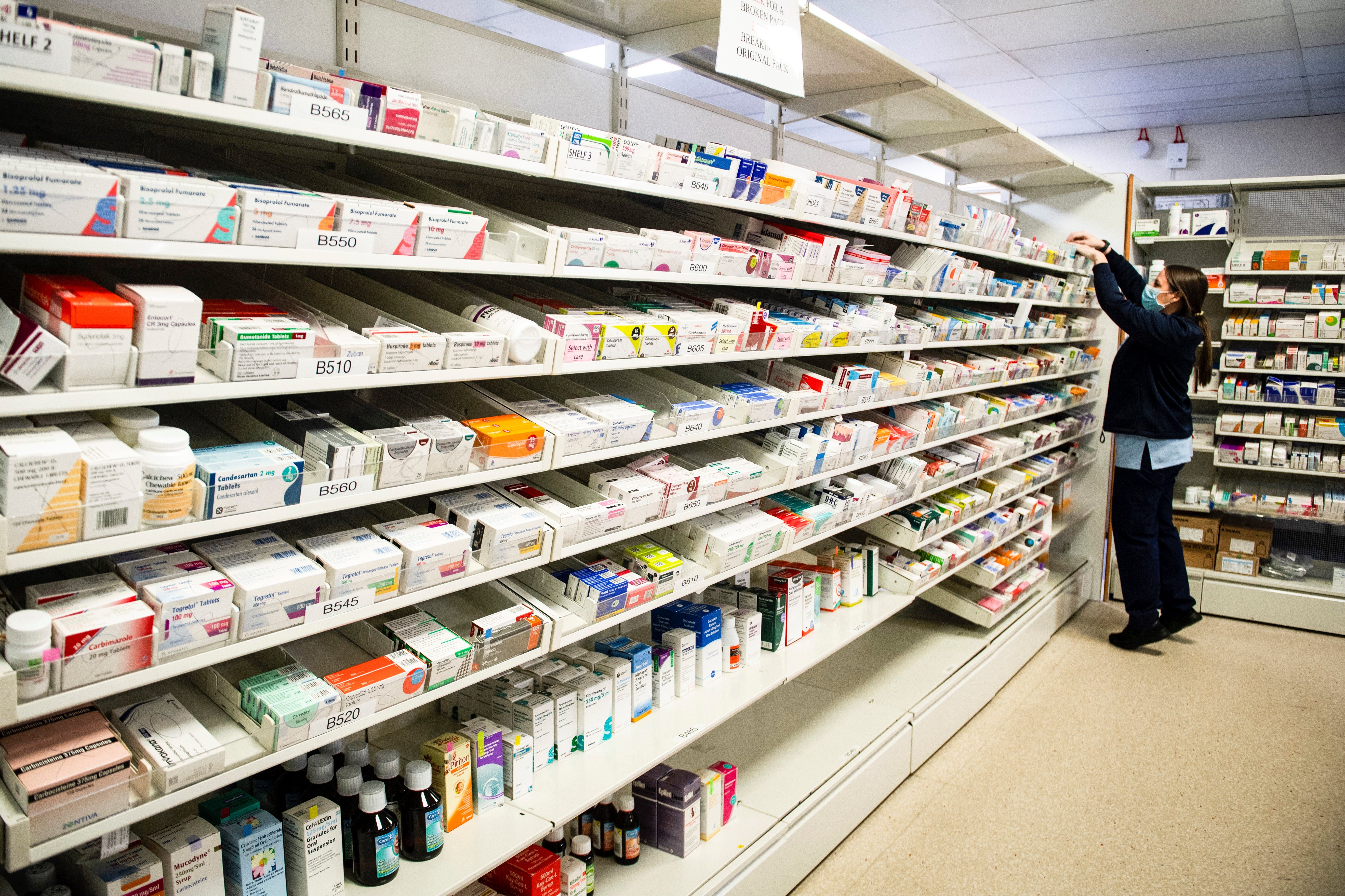 An estimated 3,400 tonnes worth of partially used medicines were disposed of in England in 2024/25