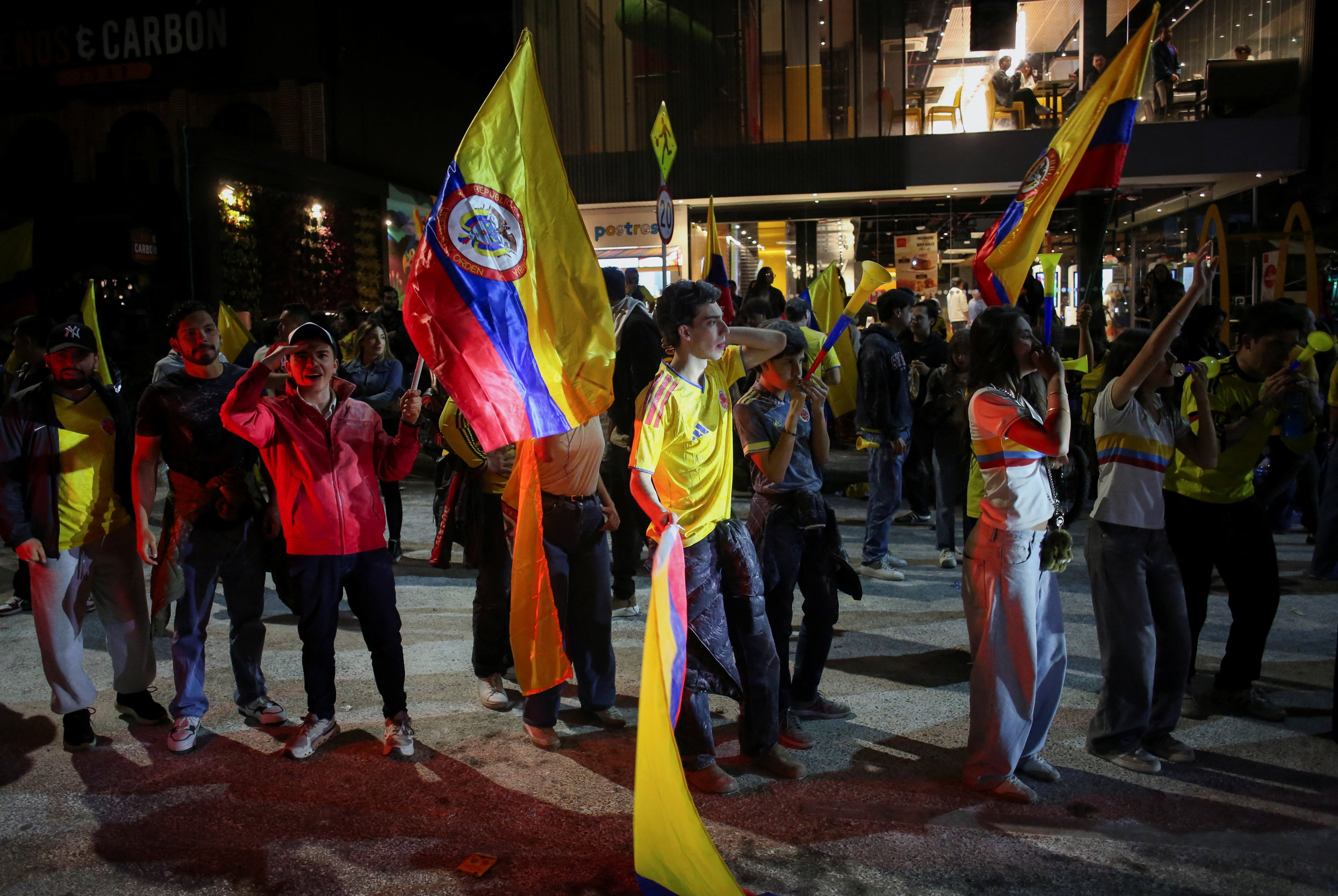 De La Espriella told his supporters he would govern ‘for all Colombians’ (Reuters)