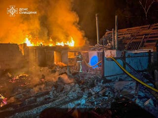 A 13-year-old boy was killed in the attack, Ukraine said