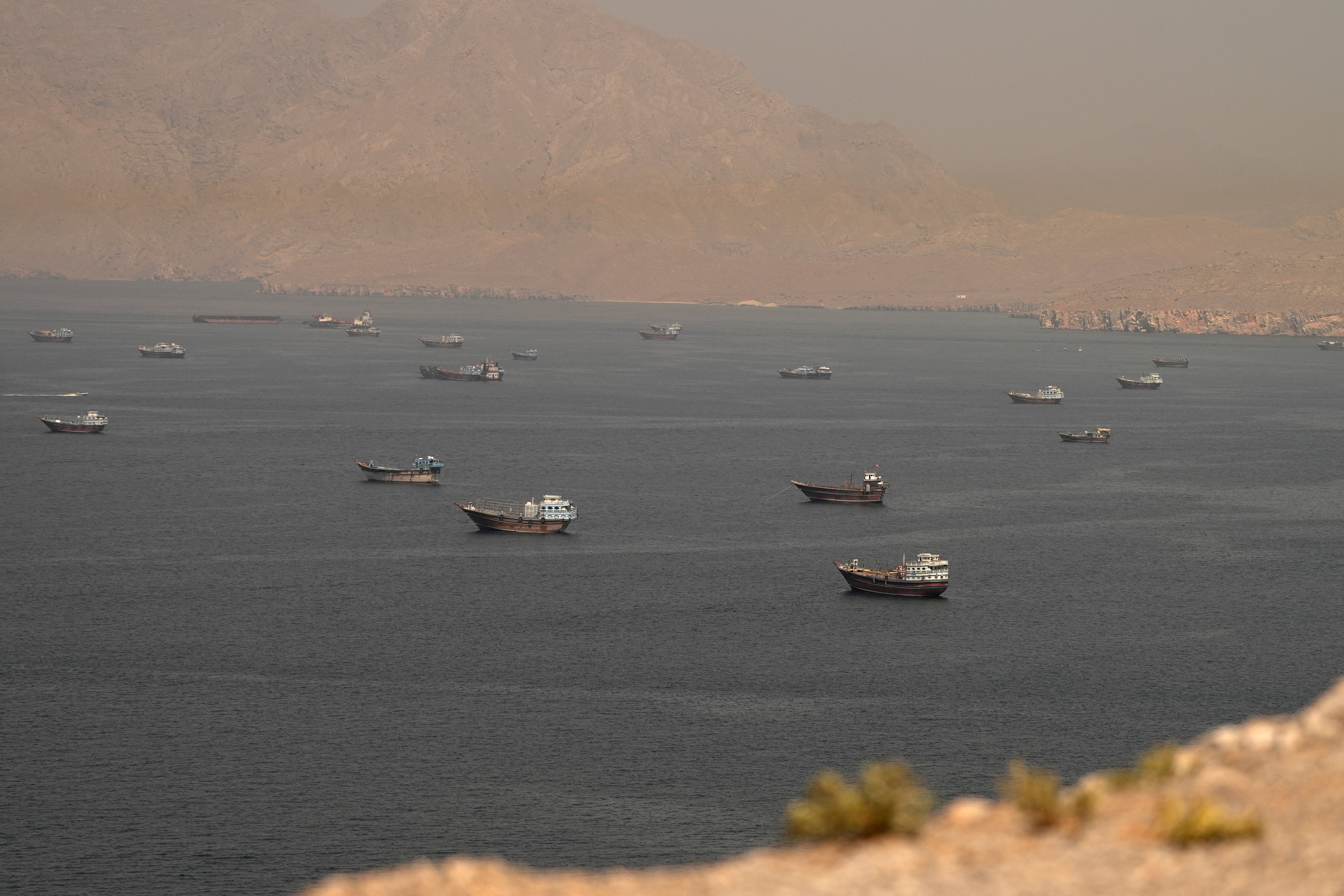 Control of the Strait of Hormuz remains a major sticking point in U.S.-Iran relations (Reuters)