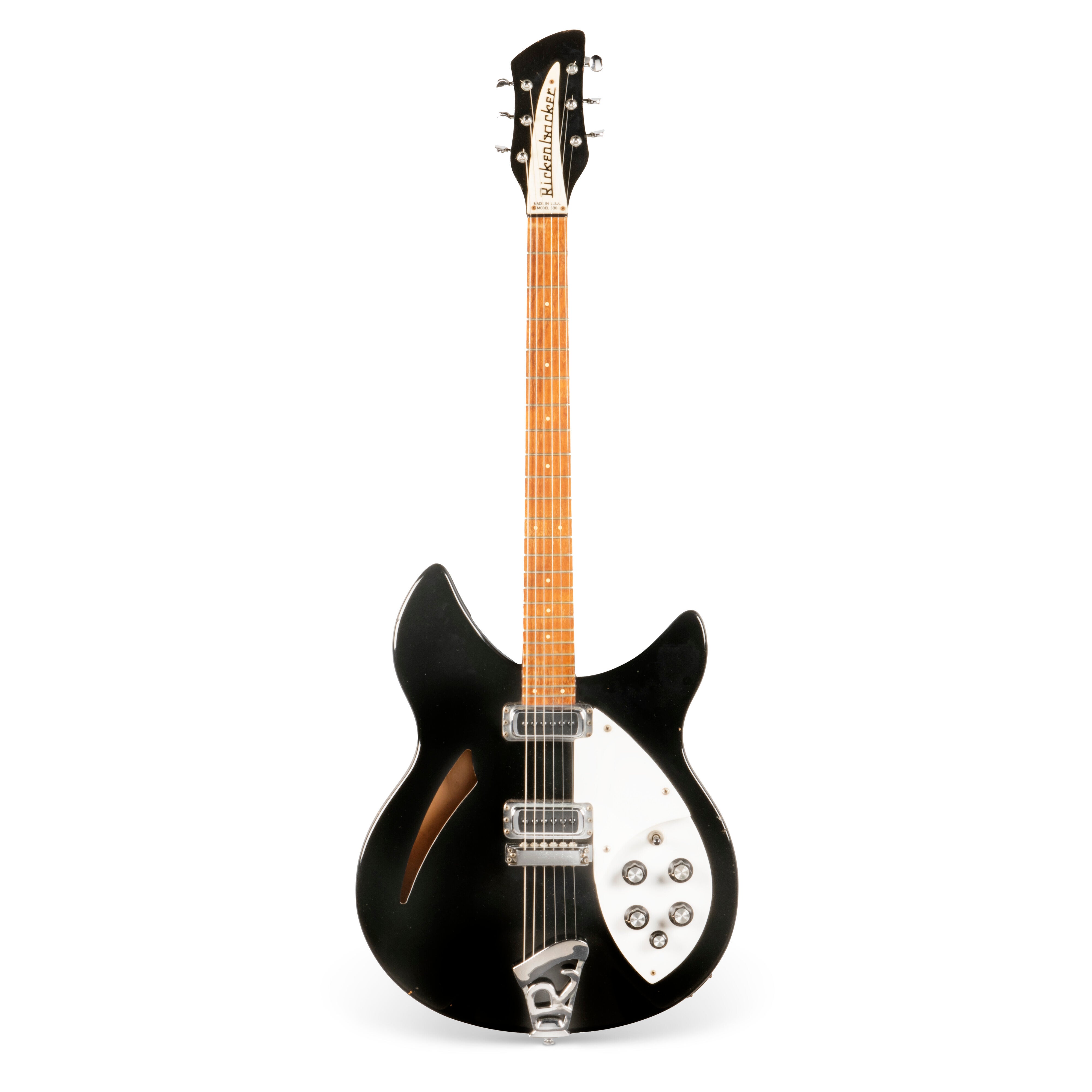 Johnny Marr’s recognisable Rickenbacker which is included in the sale (Christie’s)