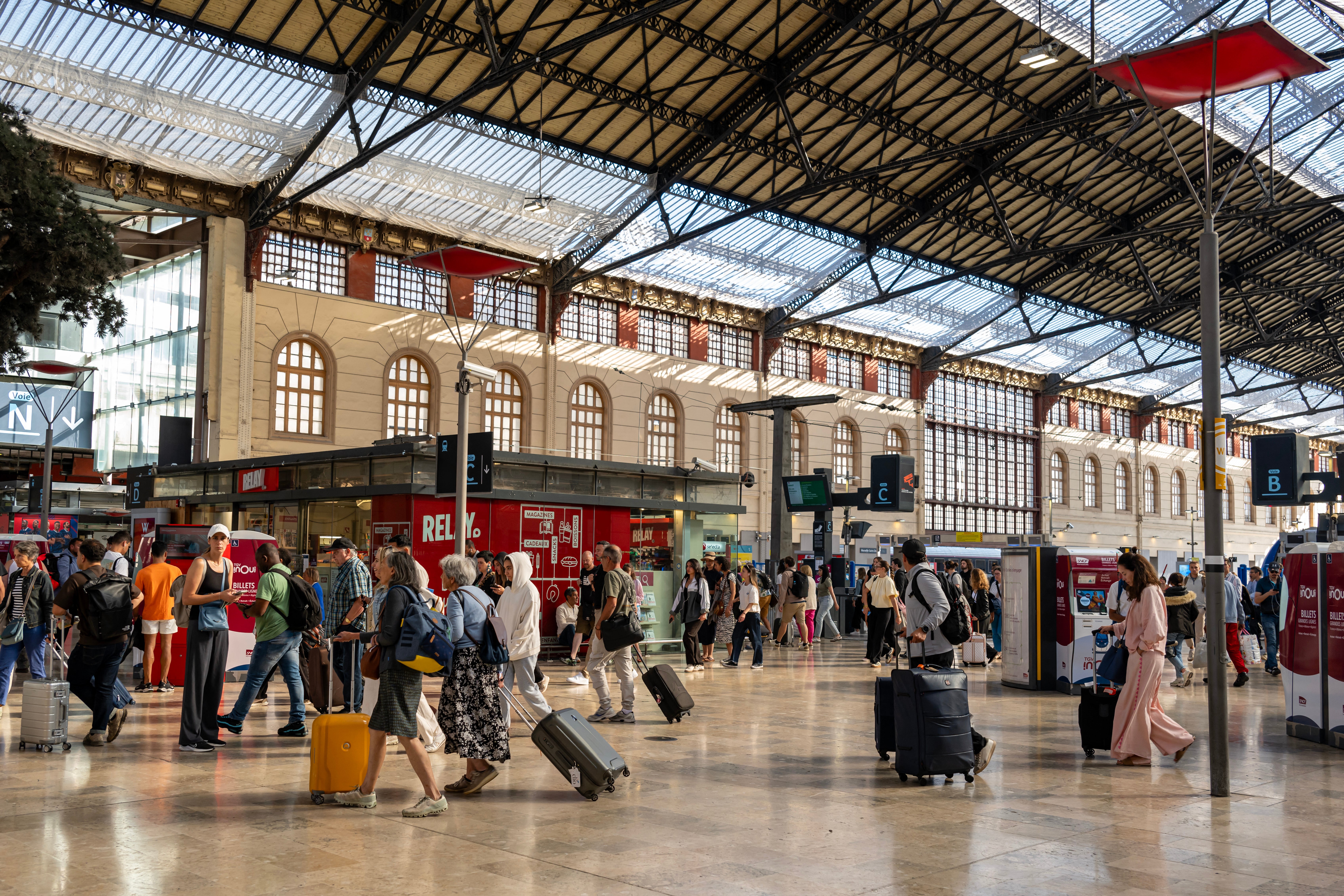 The head of SNCF, the French state-owned railway operator on Sunday advised vulnerable people against taking the train during the heatwave that is expected to peak in France early next week