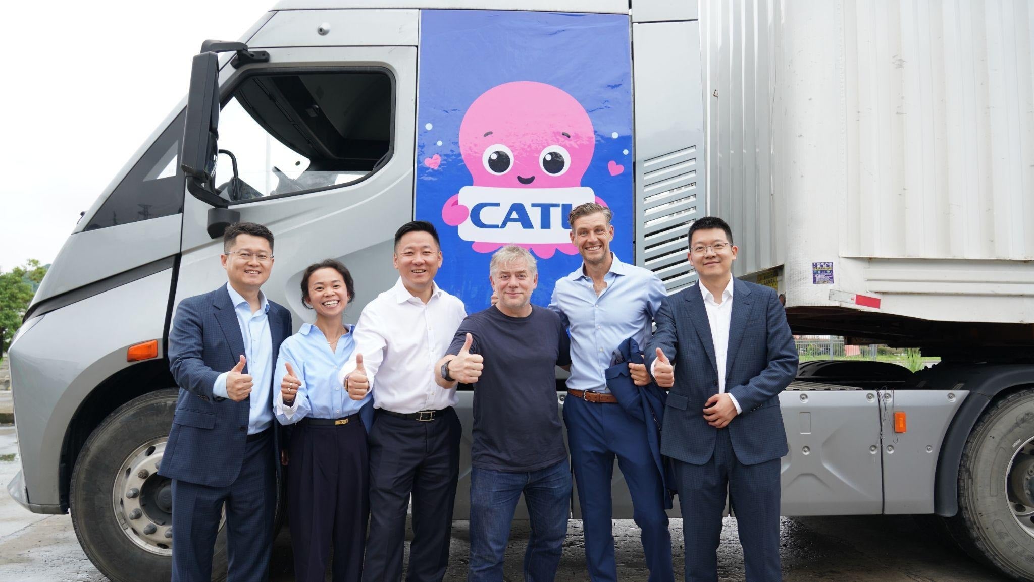 British energy giant Octopus is working with Chinese battery firm CATL to bring battery-swap hubs for trucks in Europe