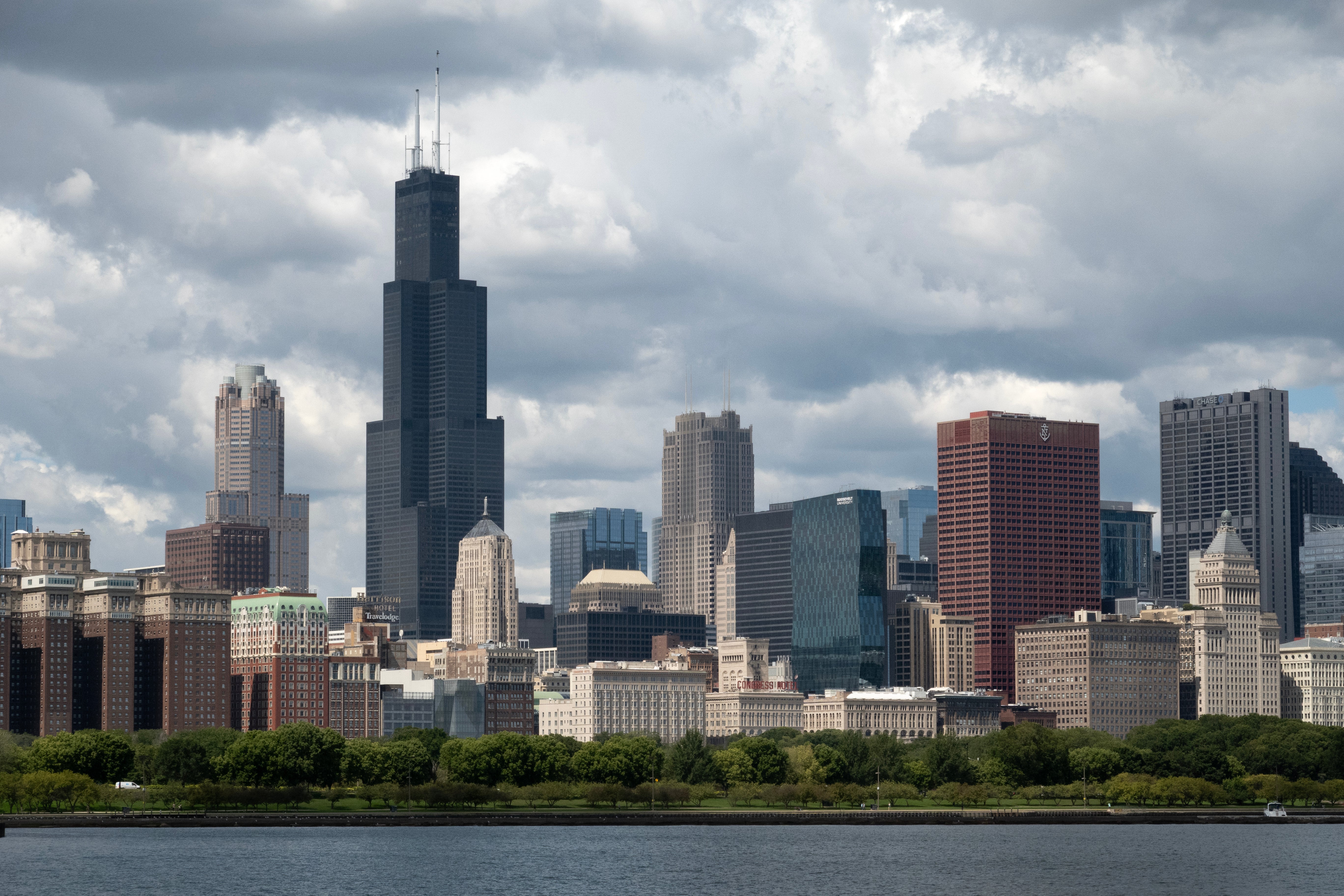 The Chicago Police Department says 39 people have been injured and six killed in 24 shooting incidents since Friday evening