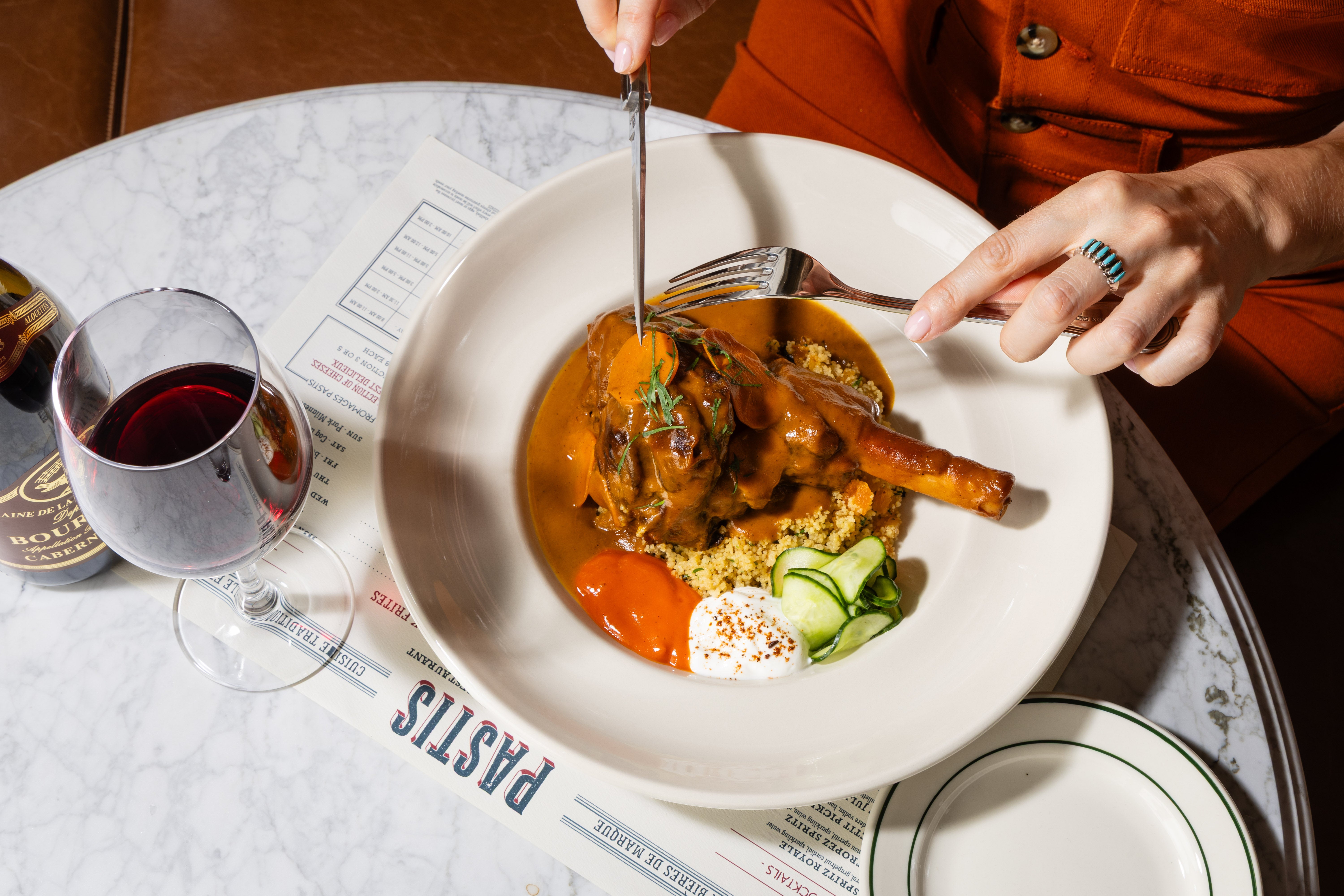 Don’t skip a lavish dinner at WeHo’s Pastis, one of a number of new exciting restaurants to have opened recently in the area (Courtesy of STARR Restaurants)