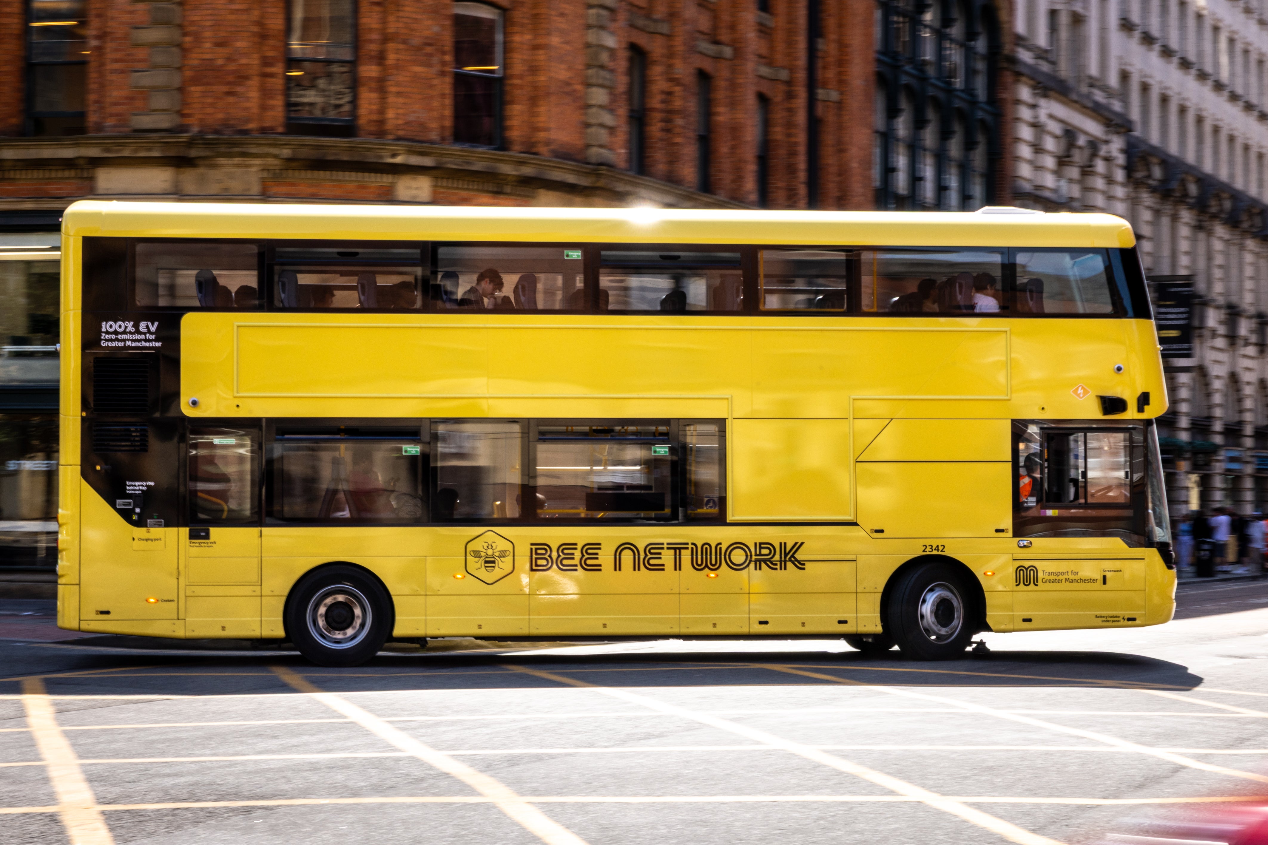 Andy Burnham often references the success of Manchester’s ‘Bee Network’ in his speeches (PA)