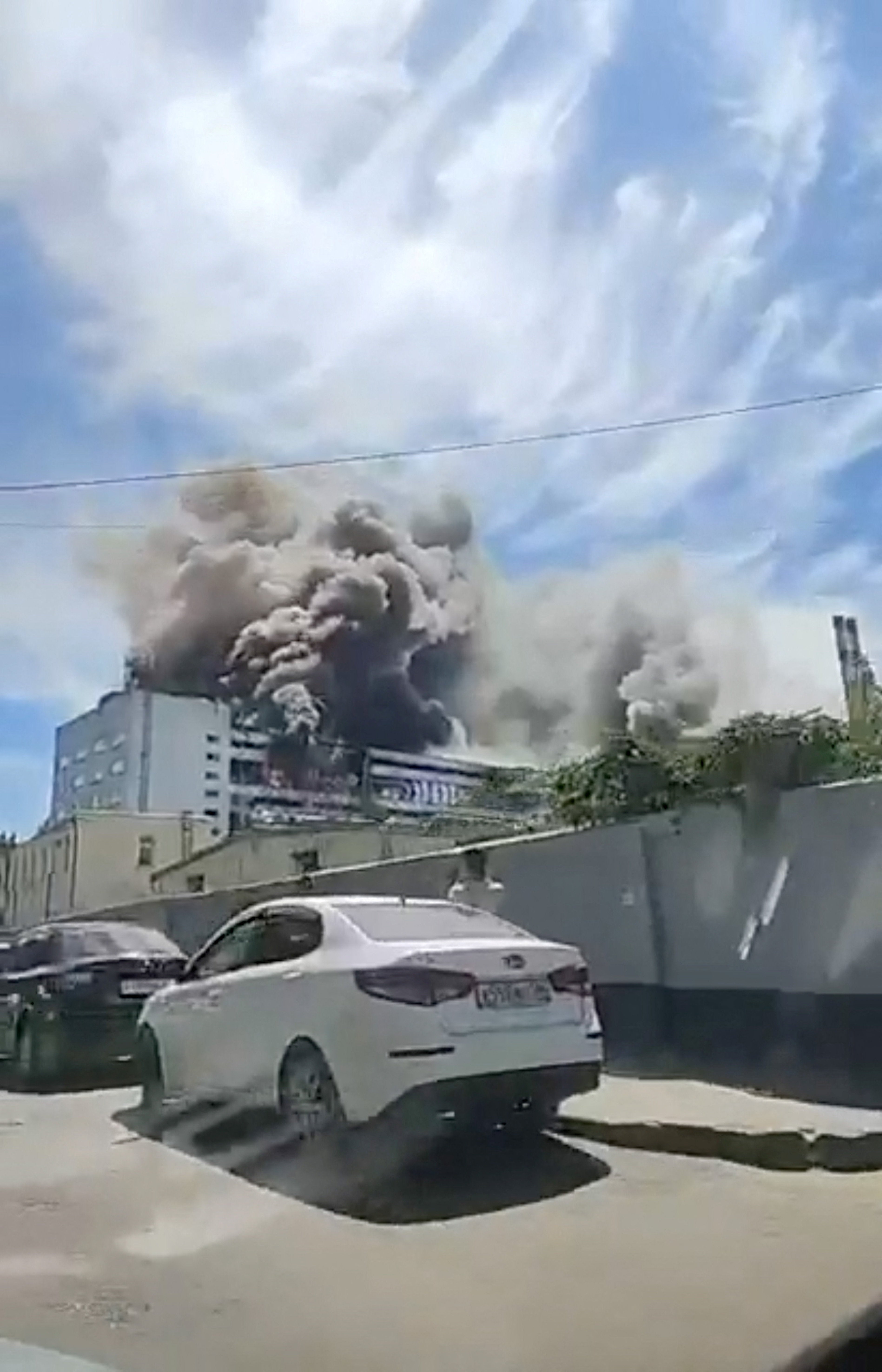 Russia says 3 people were injured in the attack
