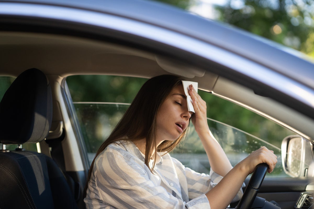 Drivers urged to postpone journeys as record heatwave threatens to melt roads Drivers urged to postpone journeys as record heatwave threatens to melt roads