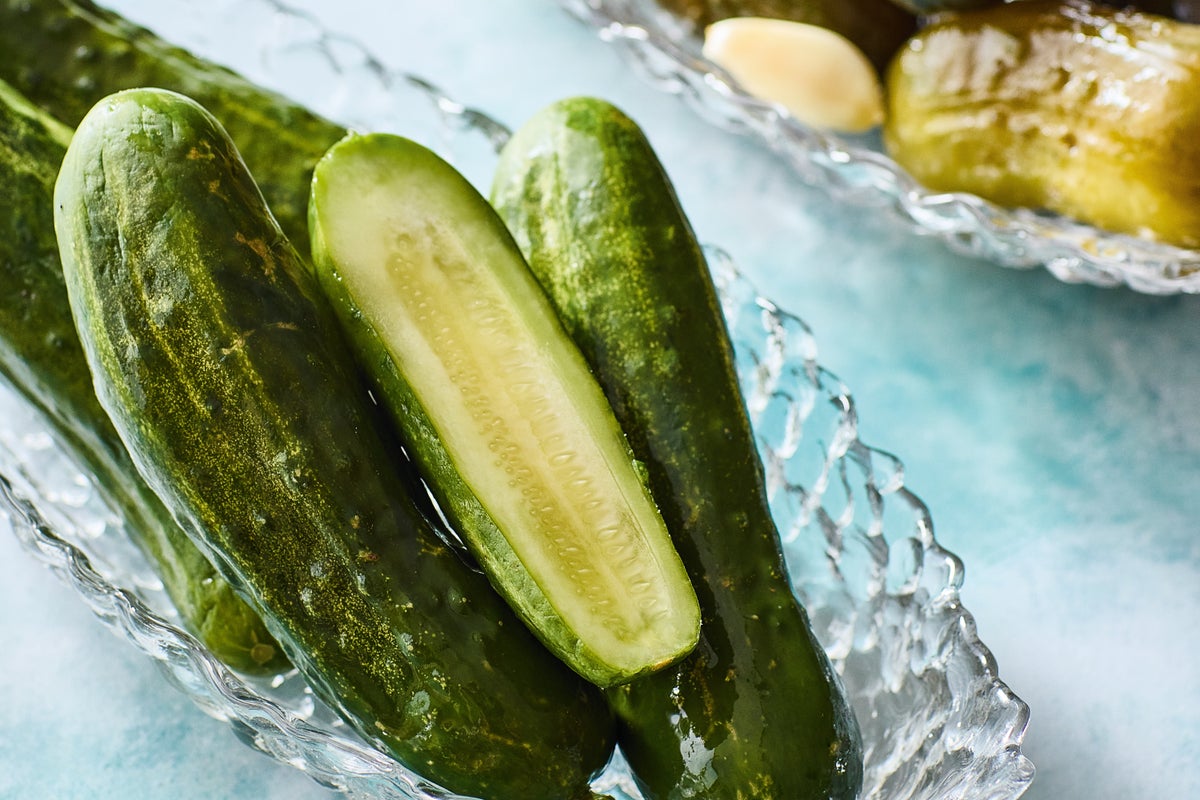 How to make crunchy half-sour pickles with one easy shortcut