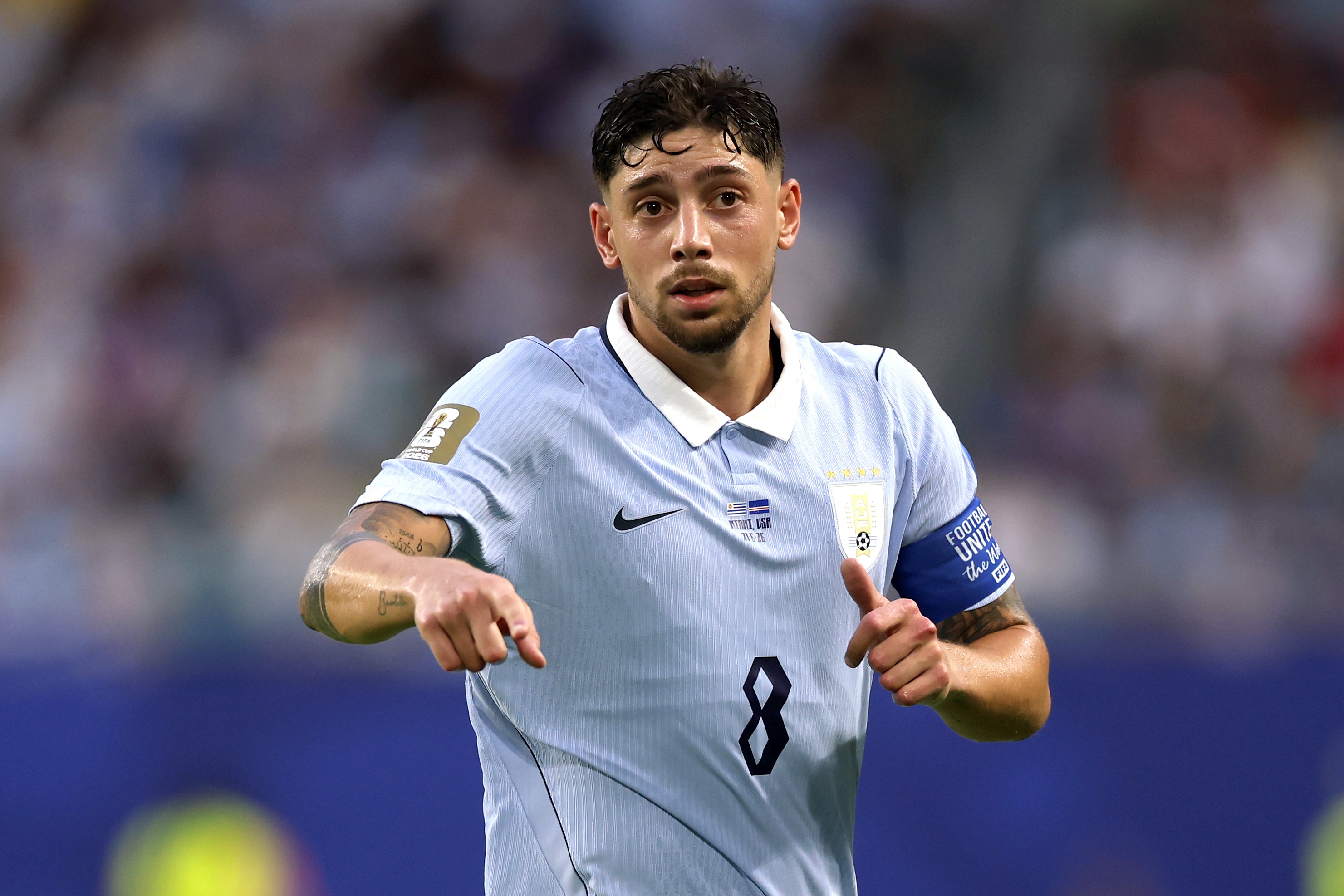 The usage of Uruguay's Fede Valverde has been questioned (Getty)
