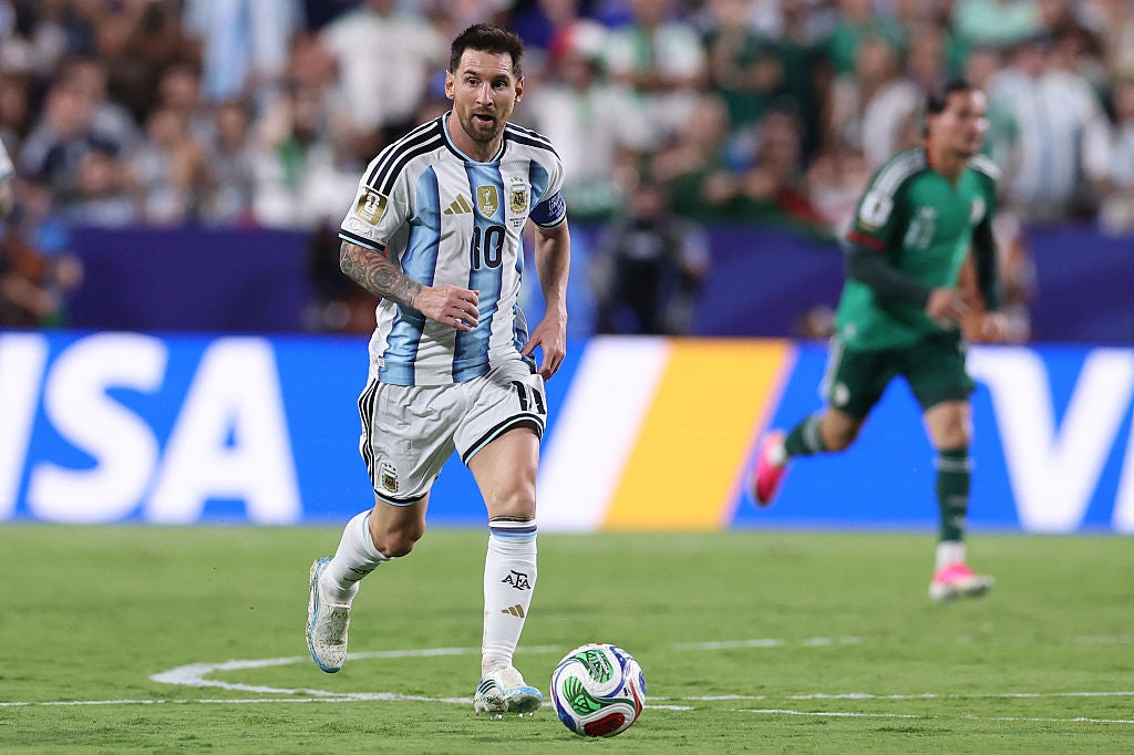 Argentina’s Lionel Messi, who as a child suffered growth hormone deficiency, is 170cm