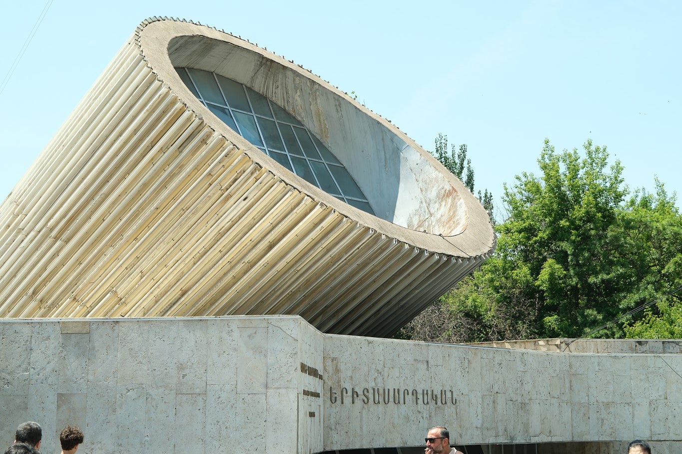A Metro station in Yerevan (Rich Booth)