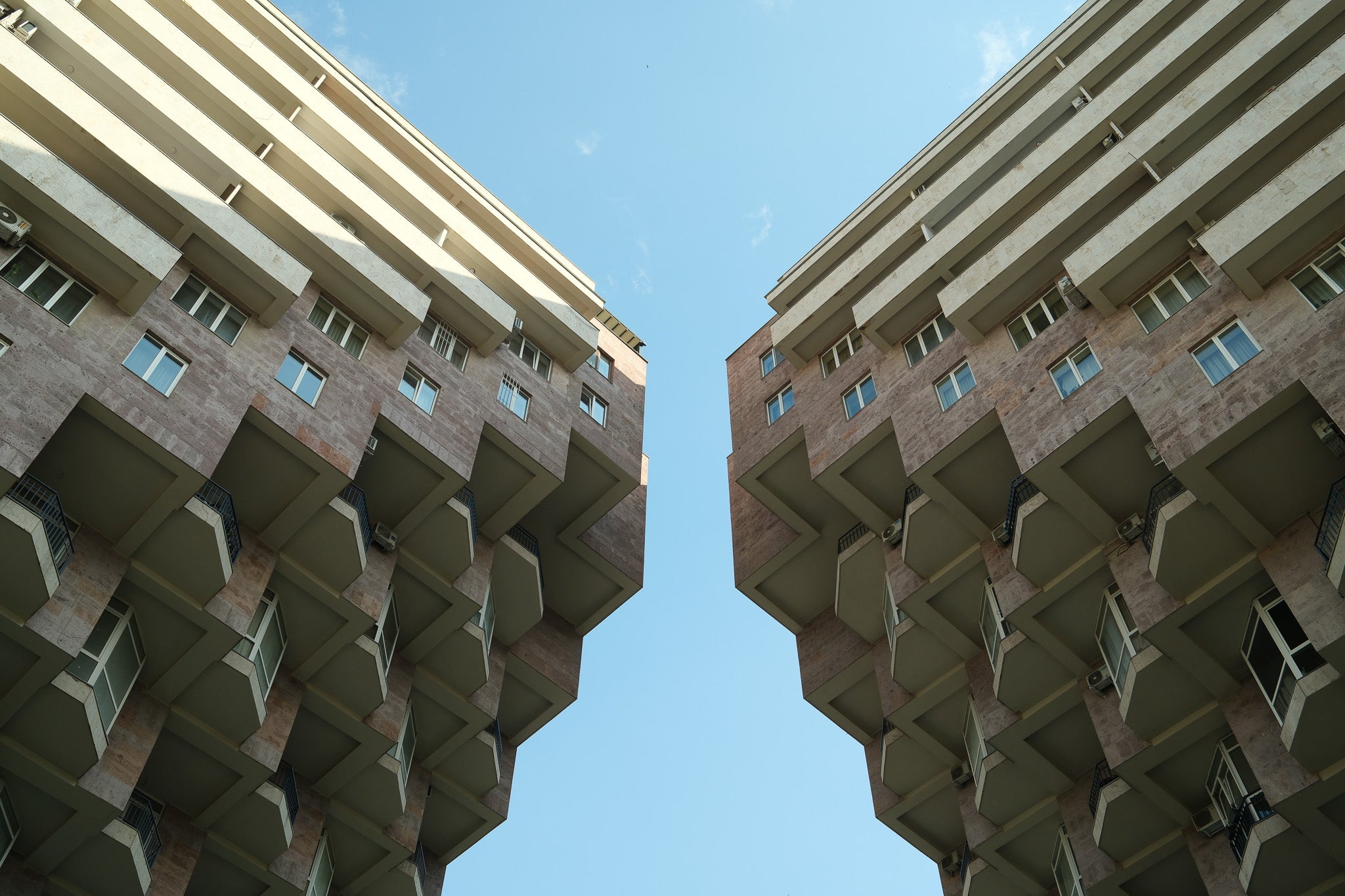 An example of brutalist architecture on display in Armenia's capital (Rich Booth)