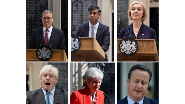 Britain Prime Ministers