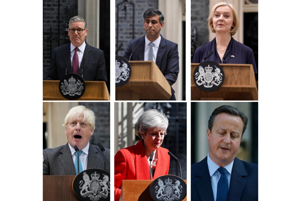 A look at the quick succession of British prime ministers in the past 10 years A look at the quick succession of British prime ministers in the past 10 years