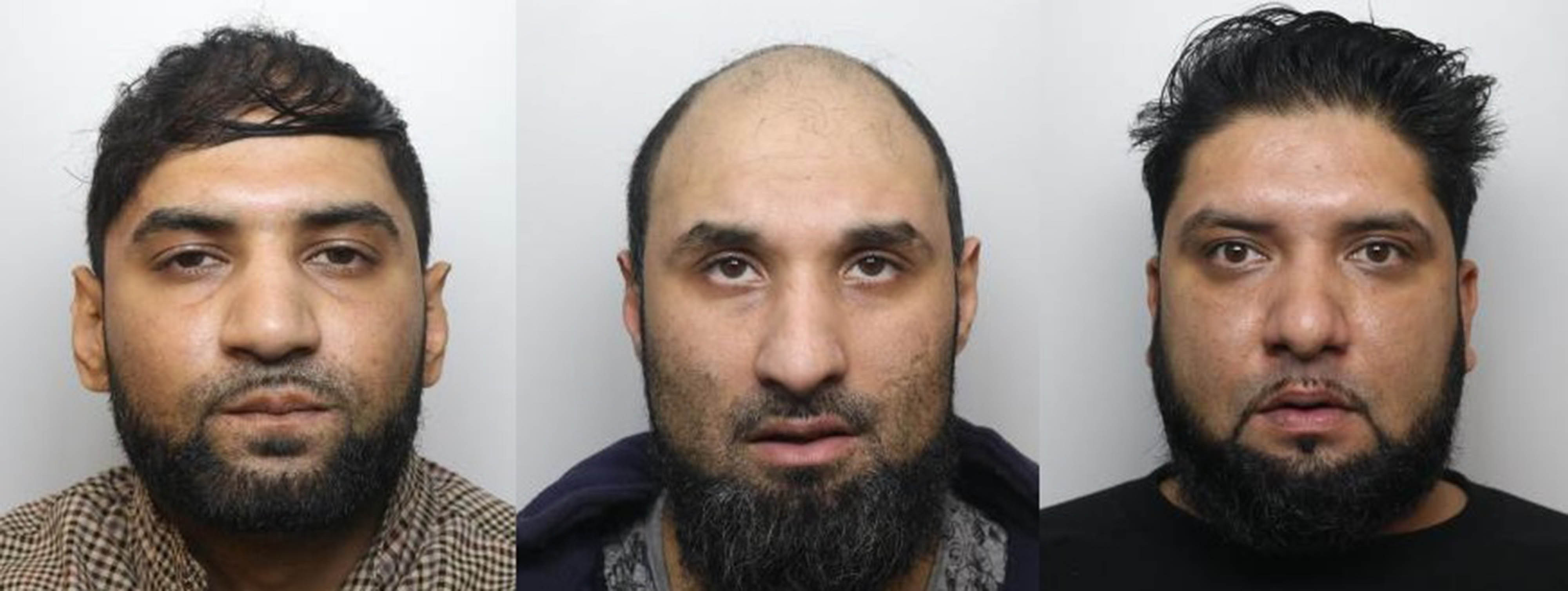 Undated handout photo published by the National Crime Agency (NCA) of Kamran İlyas, Kamar İlyas and Amar İlyas (left to right), who were arrested as part of the NCA's Operation Stove Wood. Publication date: Monday, March 9, 2026.