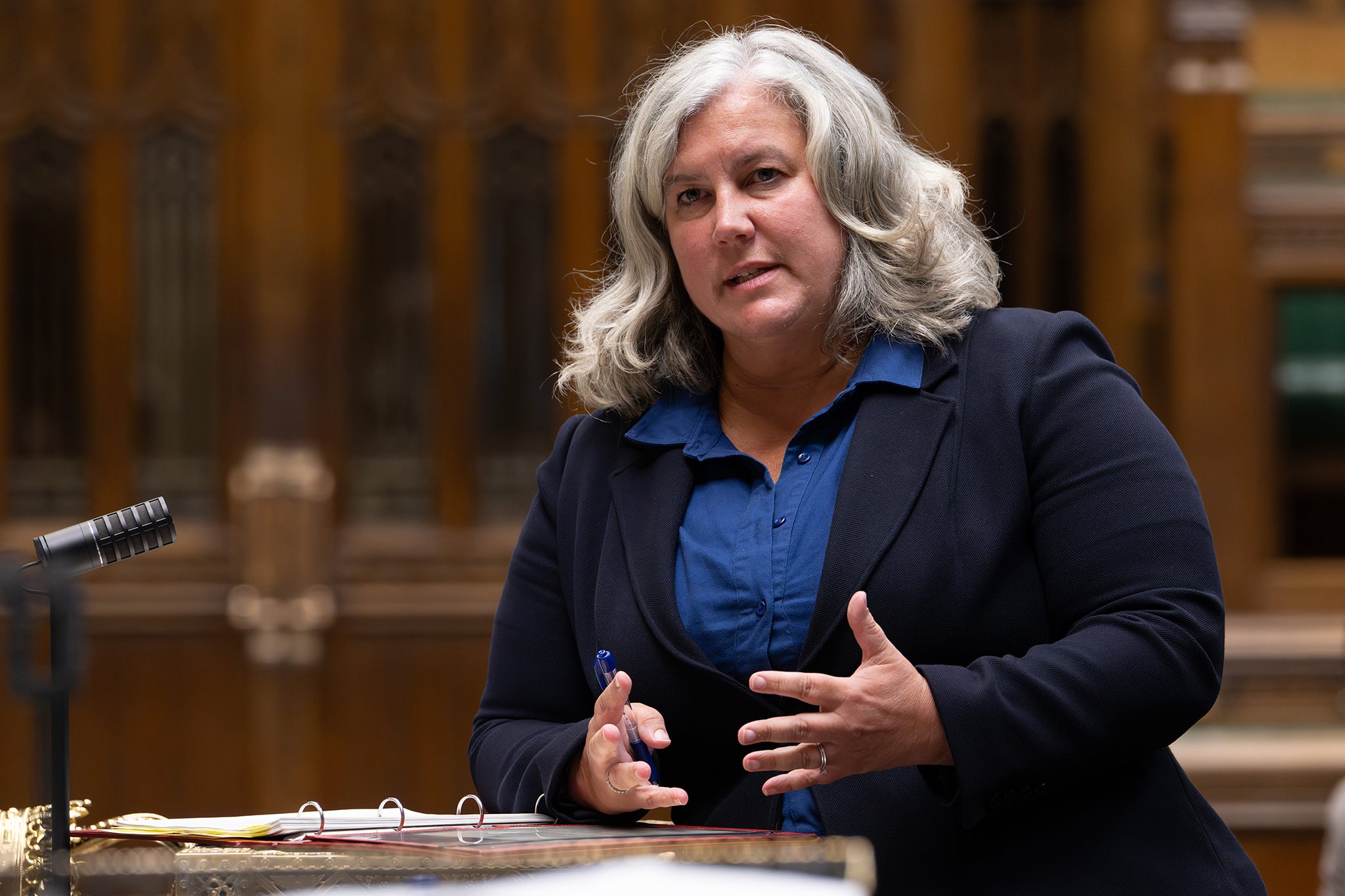 Heidi Alexander spoke about the crash in the House of Commons on Monday