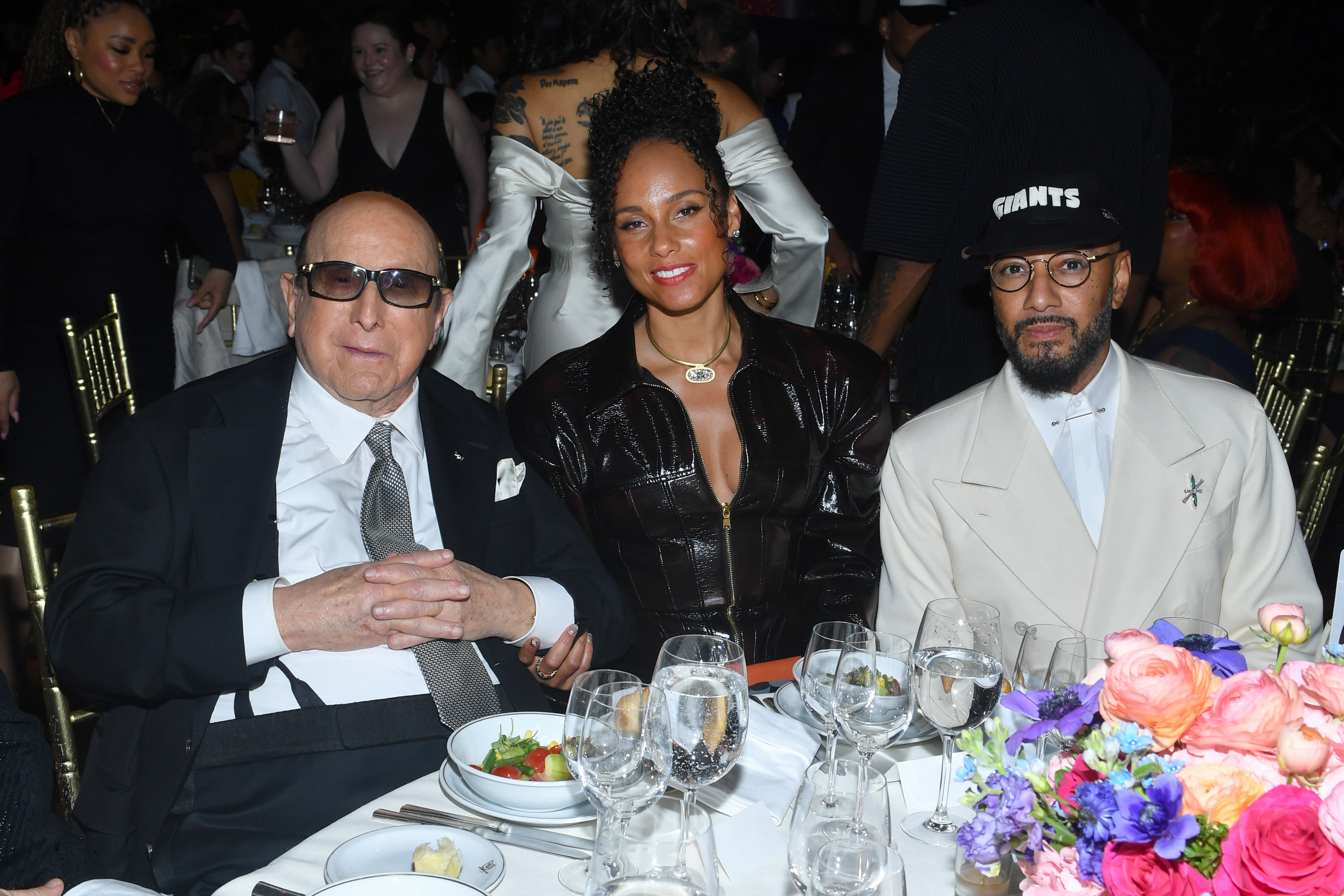 Davis helped champion Alicia Keys' music career after discovering her and signing her to Arista Records in 1998