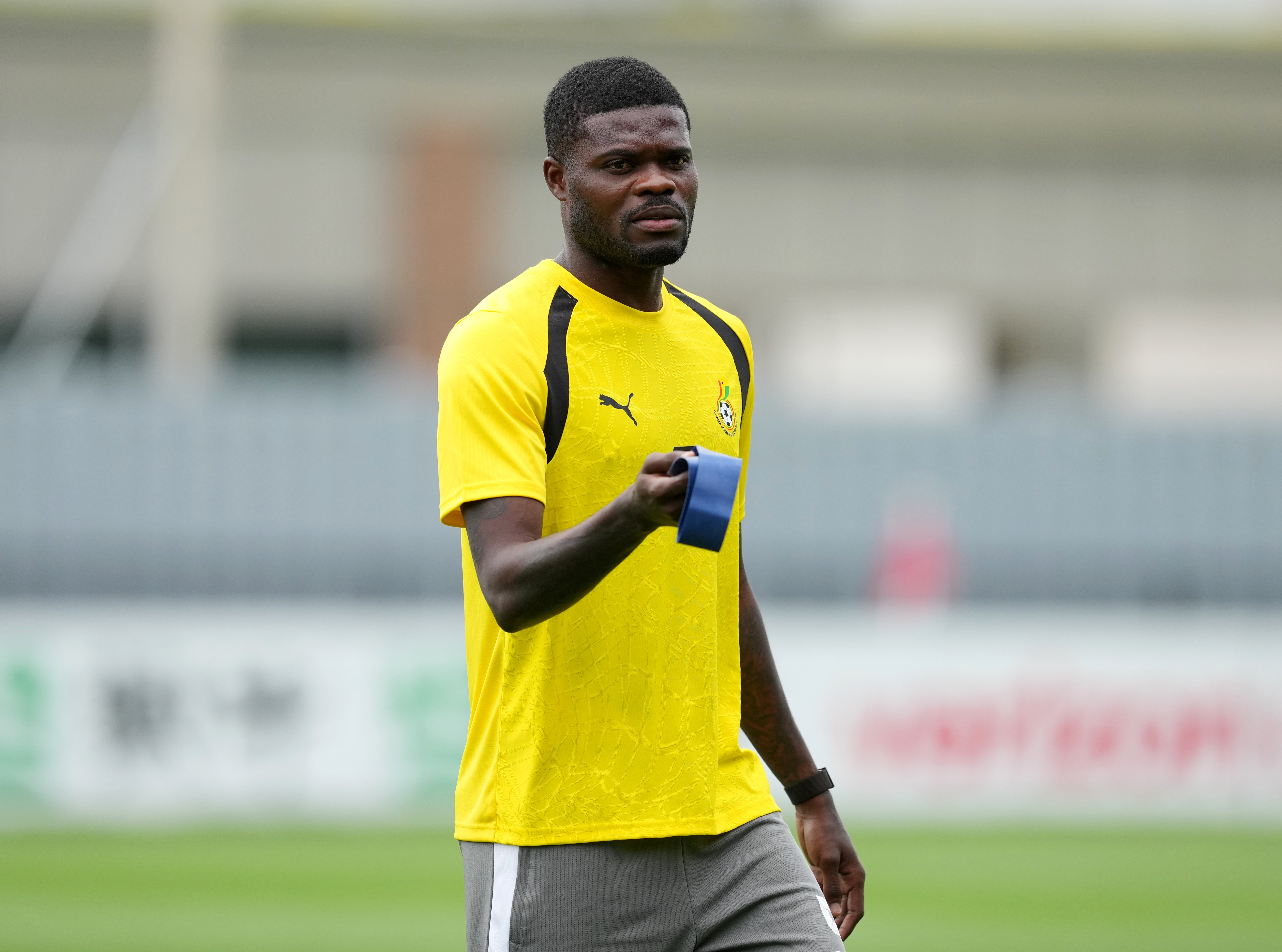 Partey is available to face England on Tuesday
