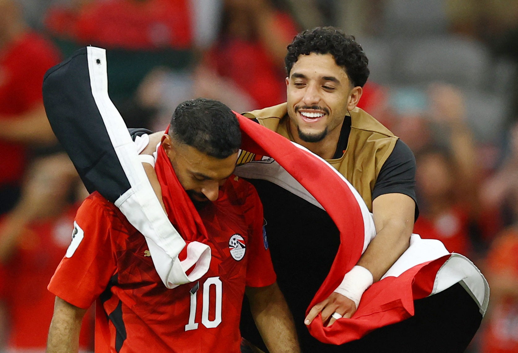 Mohamed Salag helped Egypt to a first ever World Cup win