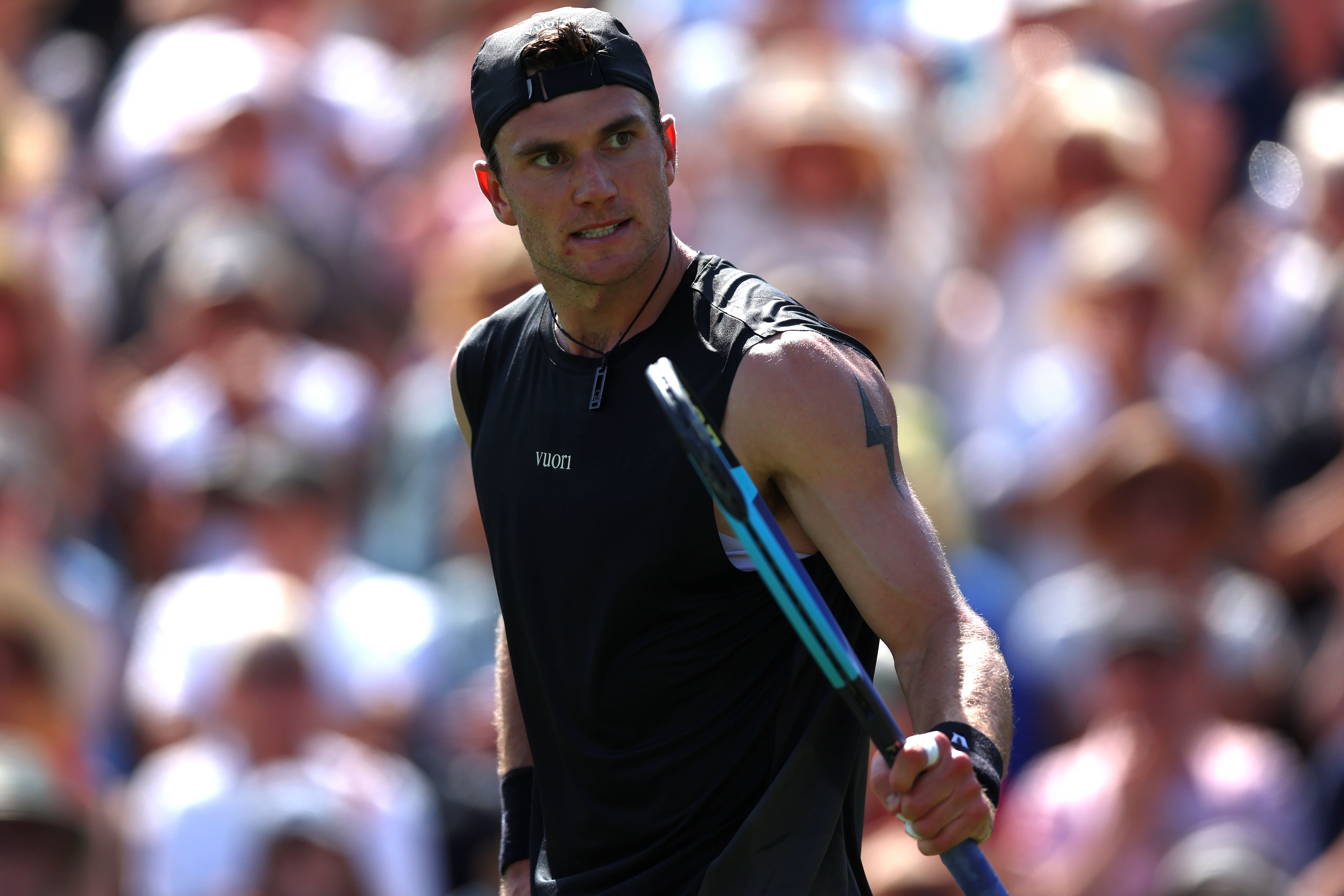 Jack Draper made an encouraging return from injury at Eastbourne (Steven Paston/PA)