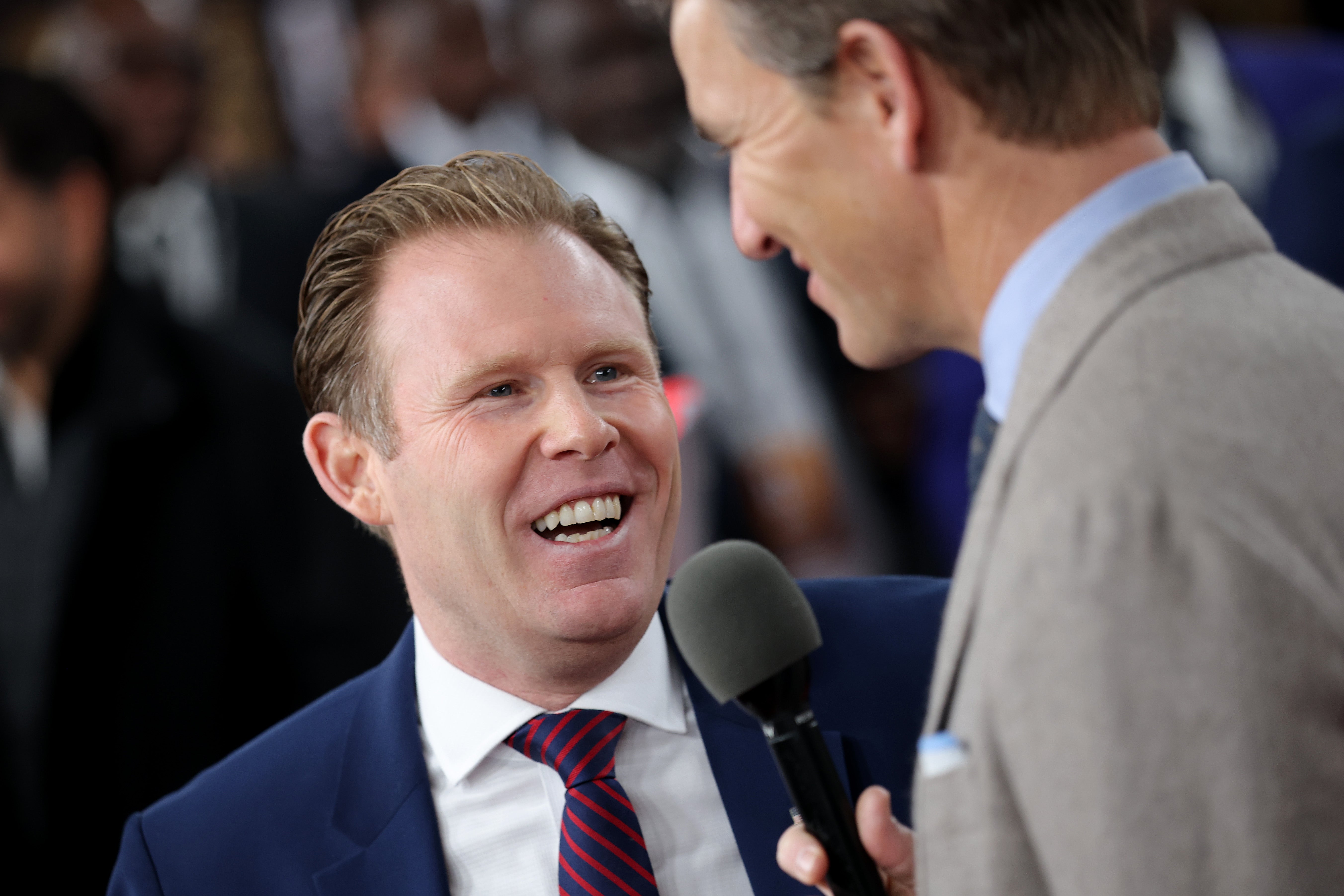 World Cup task force chief Andrew Giuliani told reporters that President Donald Trump hasn't attended a World Cup match yet because he wants to 'leave people watching' for his appearance (Getty)
