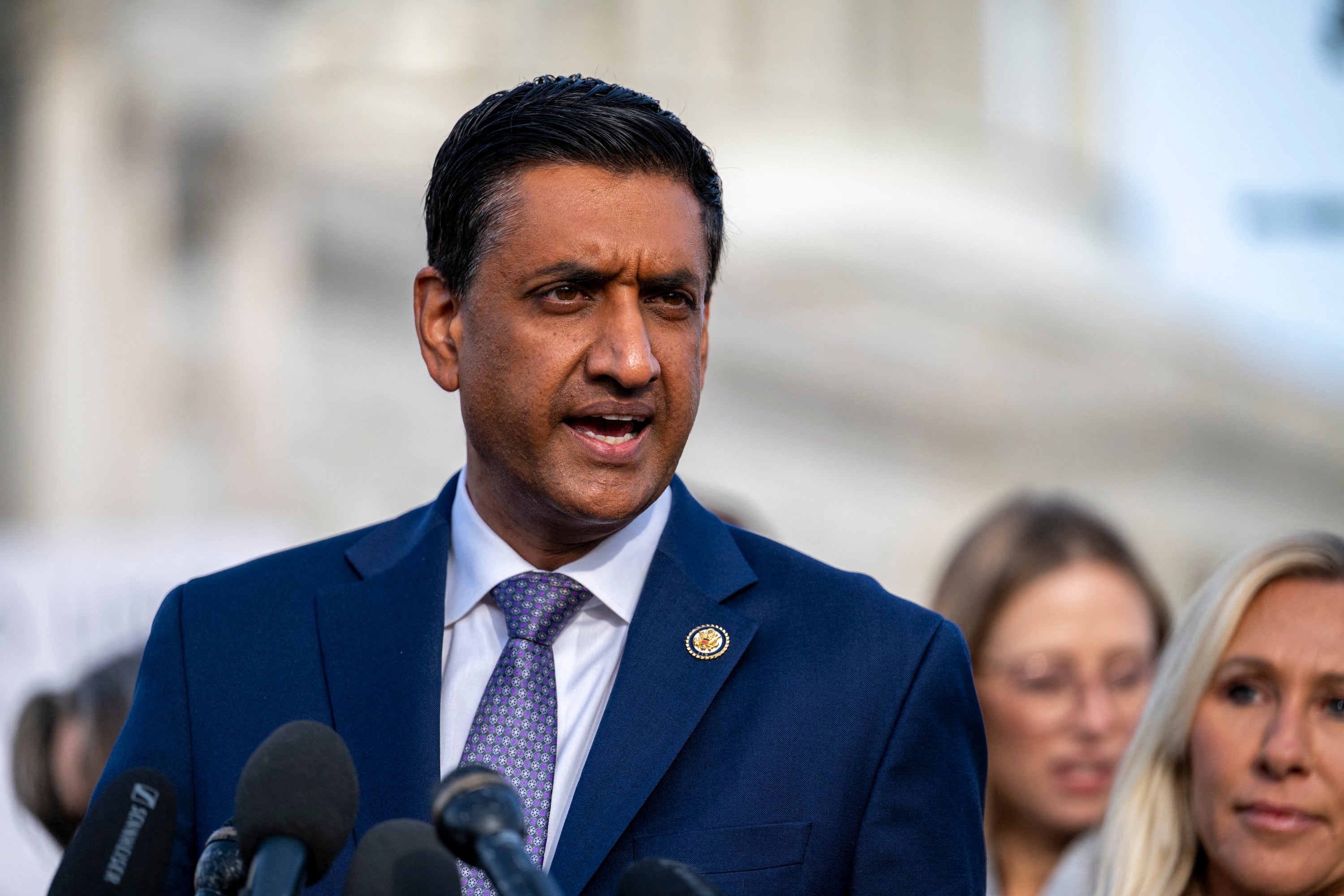 Khanna, a progressive Democrat, said Musk should be investigated for making massive cuts to USAID – which was effectively shuttered by the administration (AFP/Getty)