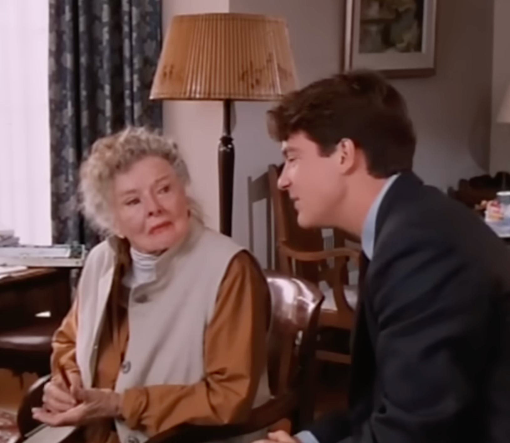 Katharine Hepburn and Jason Bateman in 1994 film 'This Can't Be Love'