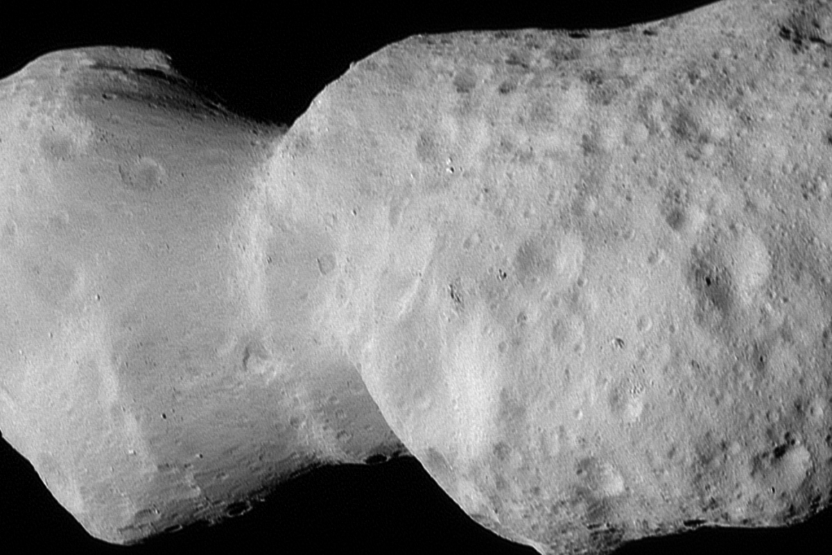 Nasa spacecraft observes peanut-shaped asteroid during April 2025 flyby