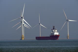 Oil and gas jobs are ‘highly transferrable’ to the offshore renewables sector, Prof Paul de Leeuw said. (Yui Mok/PA)