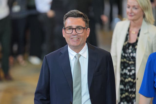 Andy Burnham is favourite to become the Labour Party’s next leader (Yui Mok/PA) ( PA Wire )