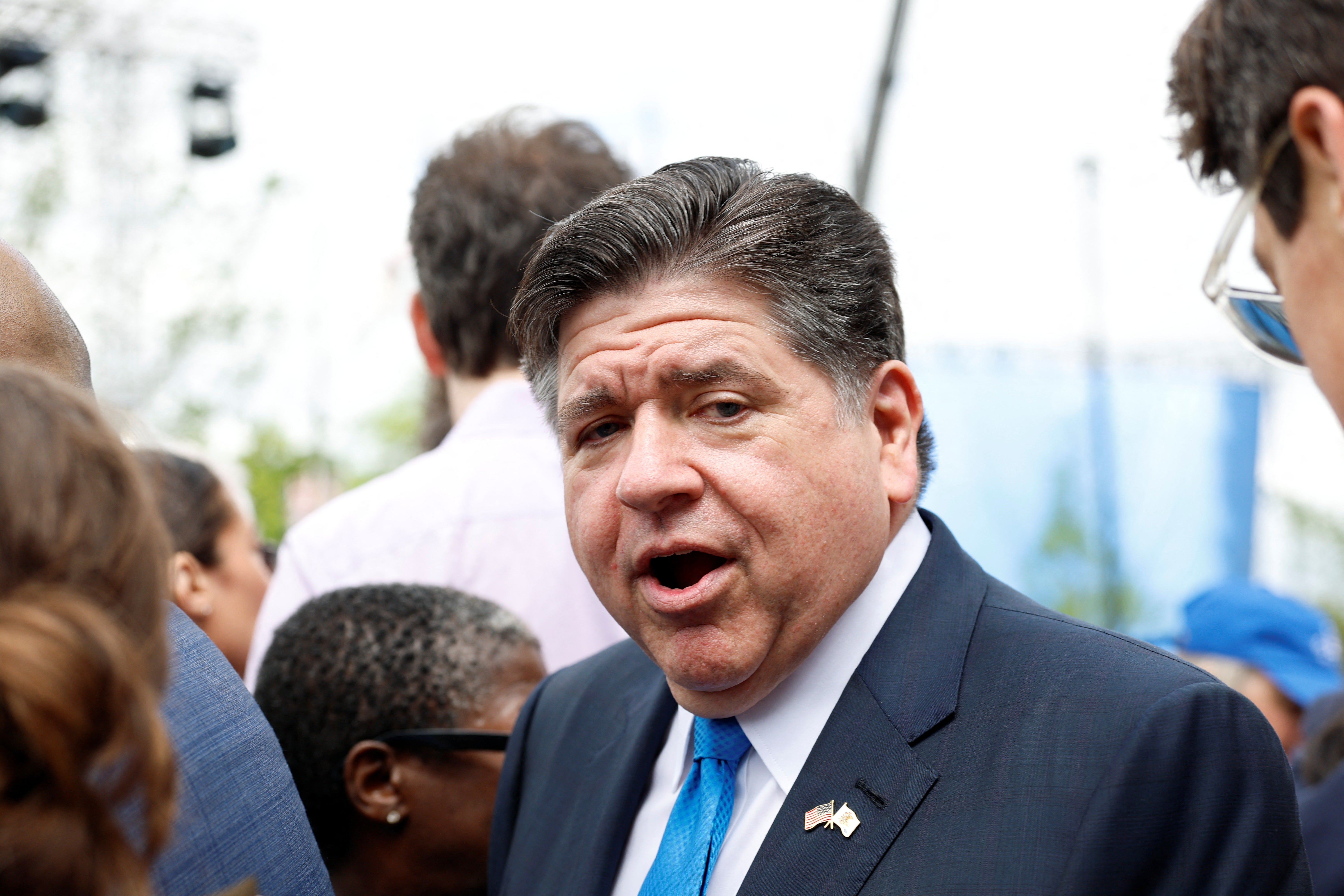 Pritzker has so far rejected the president’s call, instead mocking his judgement and suggesting he spend less time on social media