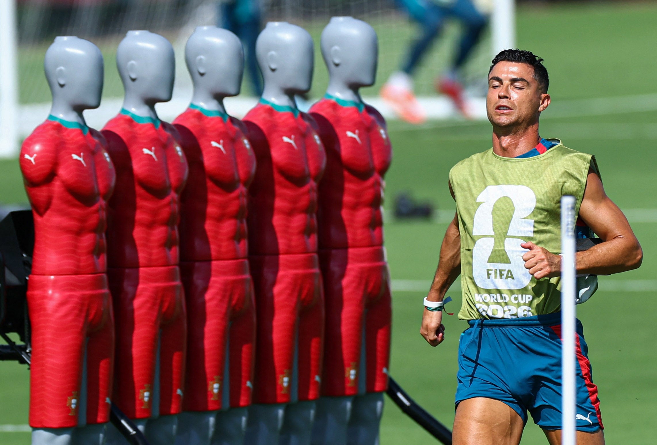 Martinez refused to say without Ronaldo would start their next game
