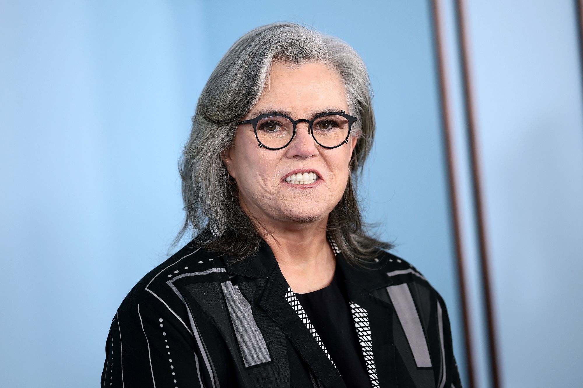 Rosie O’Donnell, a frequent Donald Trump critic, will be standing in for Jimmy Kimmel beginning August 17 (Getty)