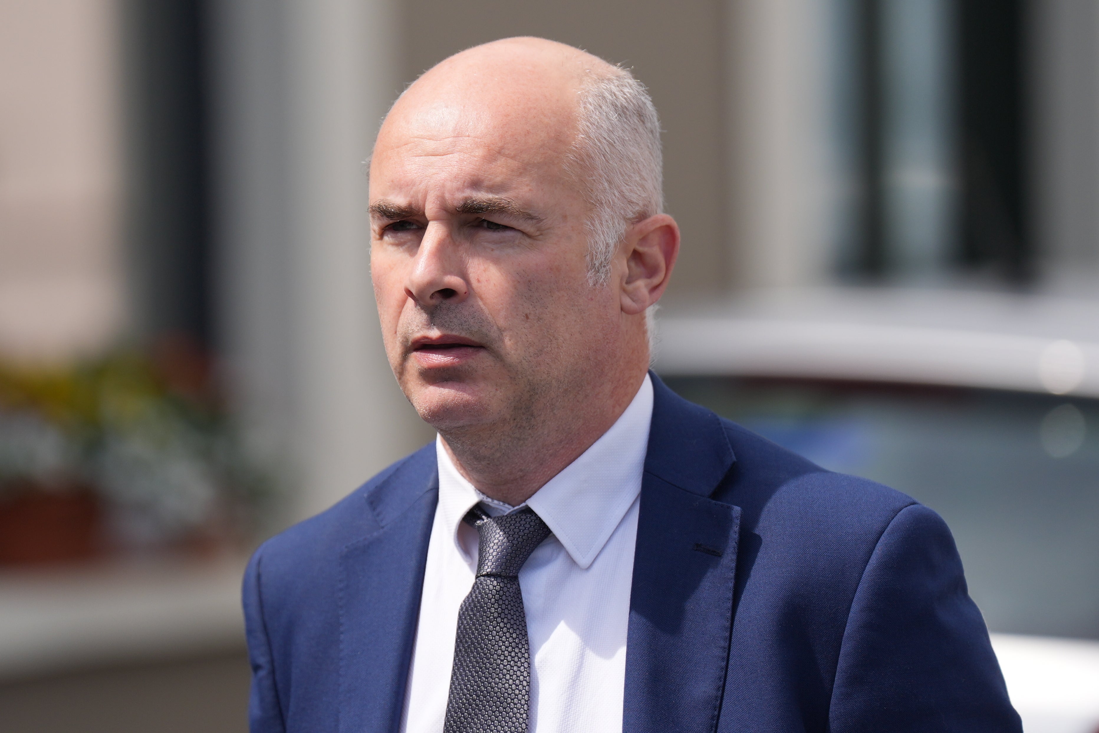 Alex Easton MP raised concerns about the rate of VAT for the hospitality sector in Northern Ireland (Niall Carson/PA)