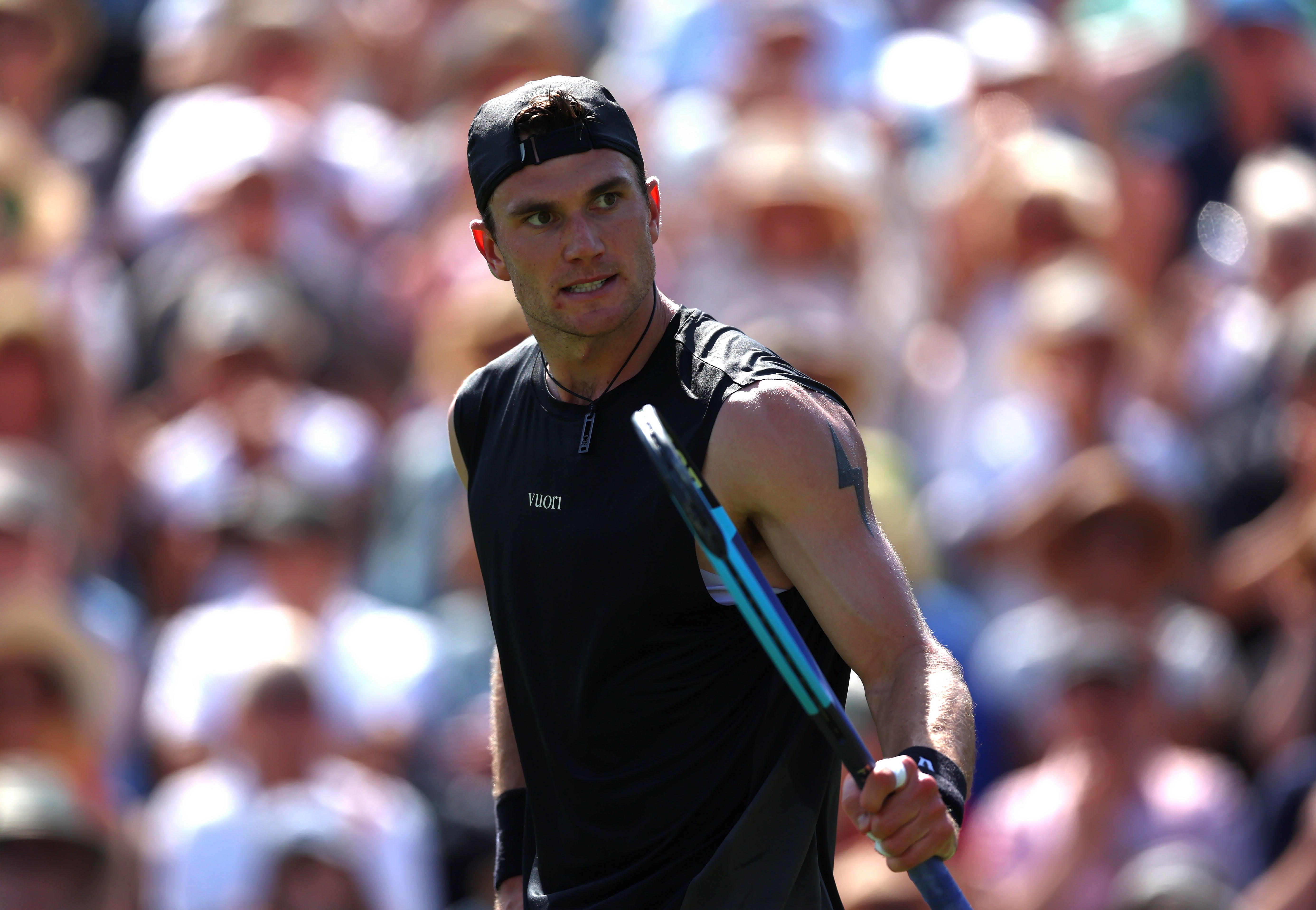 Jack Draper is back in action in Eastbourne (Steven Paston/PA) (PA Wire)