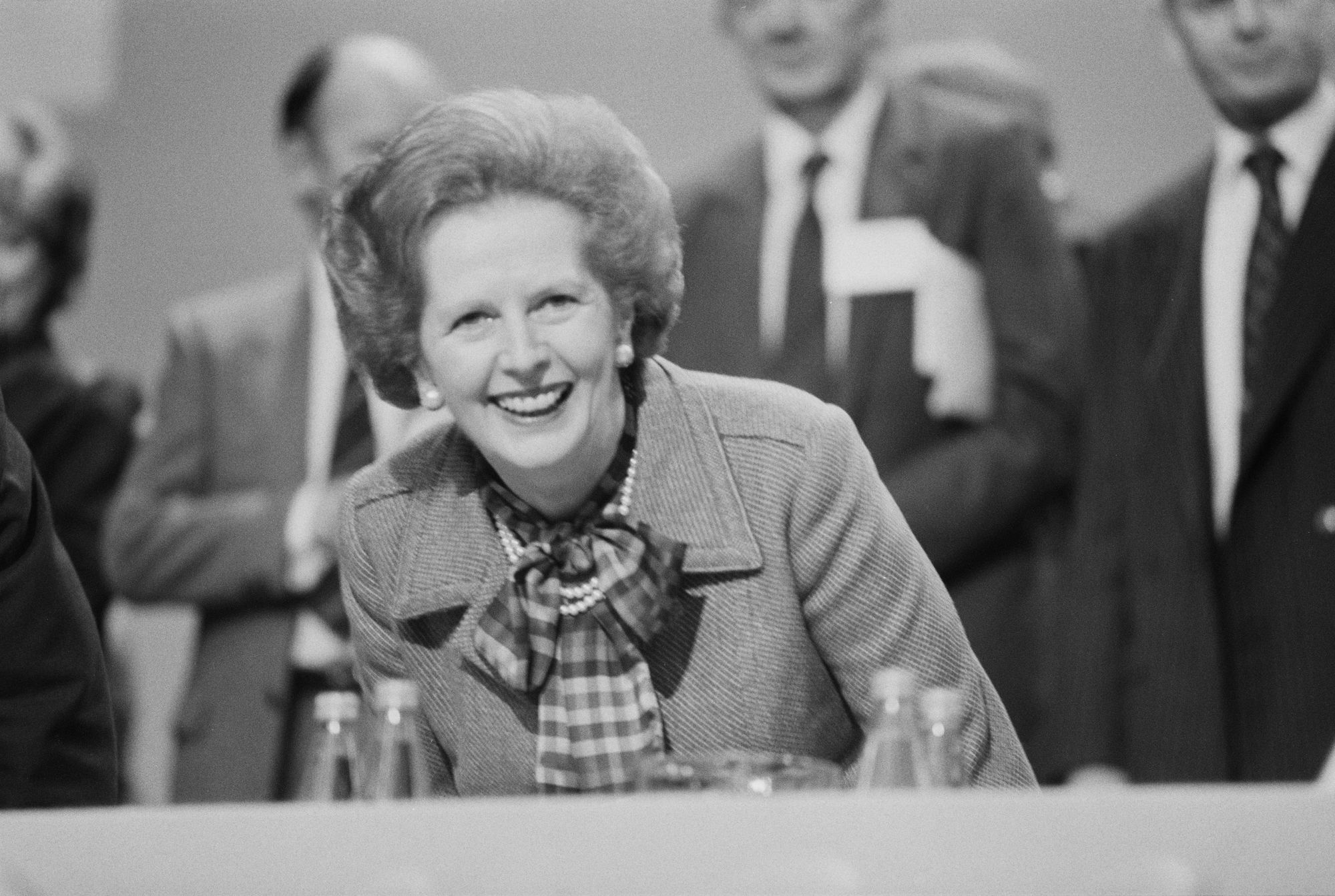 The Iron Lady’s pussy-bow blouses were part of her signature look