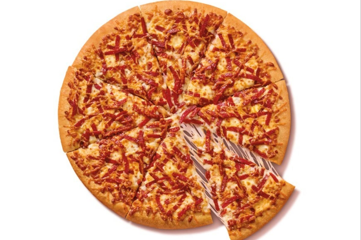 Popular fast food chain unveils Spider-Man pizza with ‘webbed’ pepperoni topping ahead of new movie