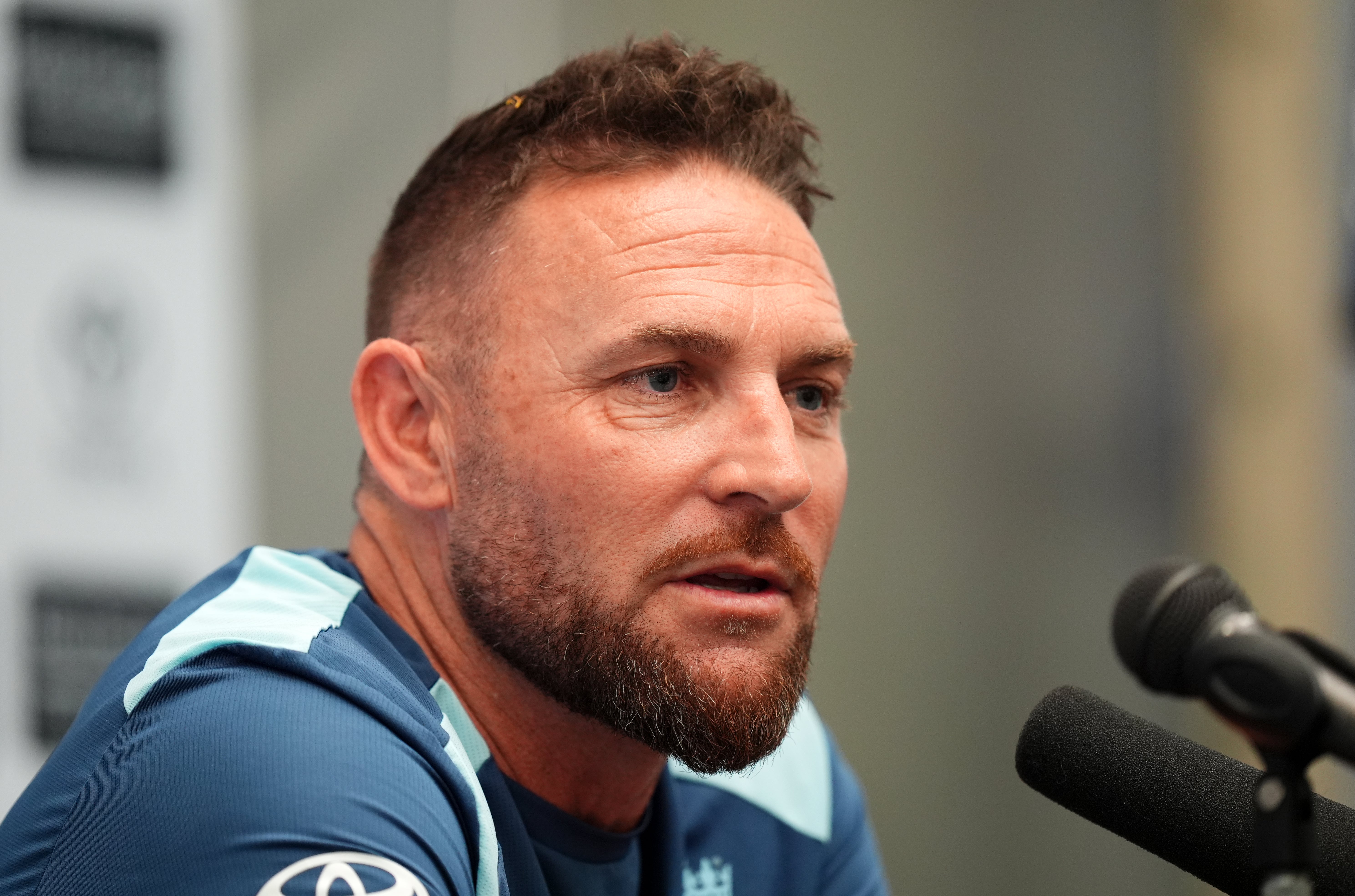 Brendon McCullum is hoping for a response to England’s second-Test loss (Mike Egerton/PA) (PA Wire)