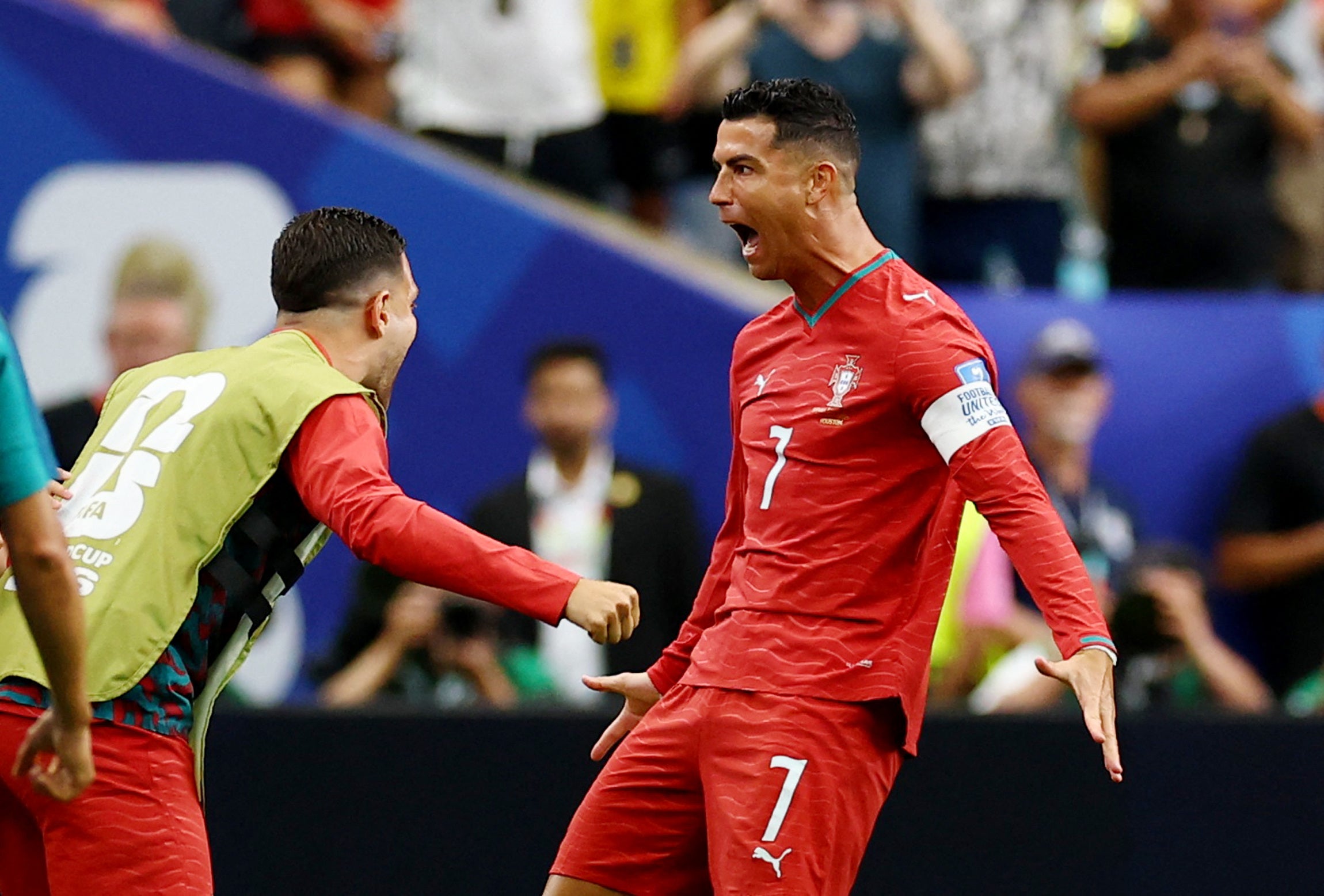 Ronaldo opened the scoring against Uzbekistan