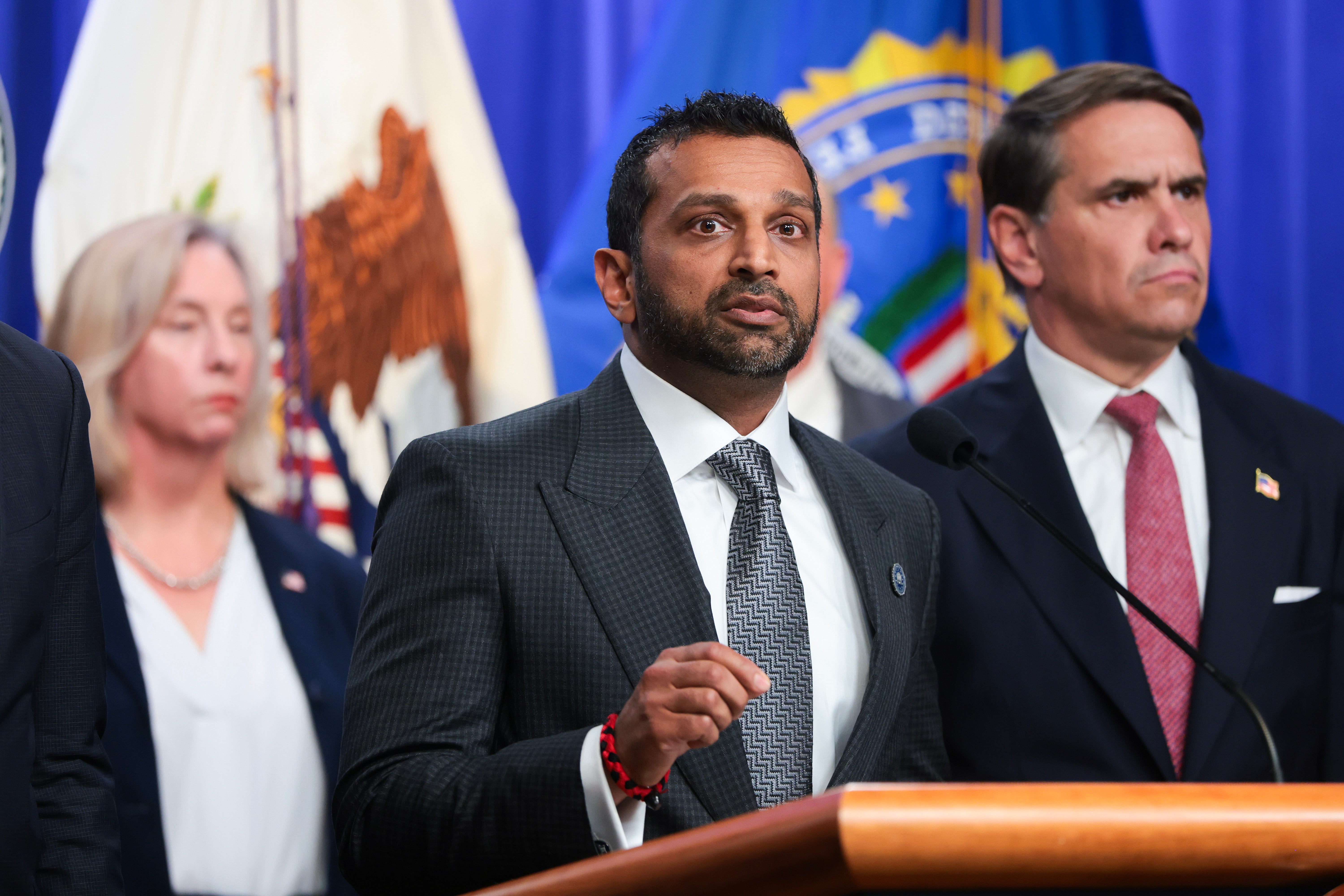 FBI Director Kash Patel said in a Monday statement that the FBI has prioritized “wiping out violent gangs” in the U.S. (Getty)