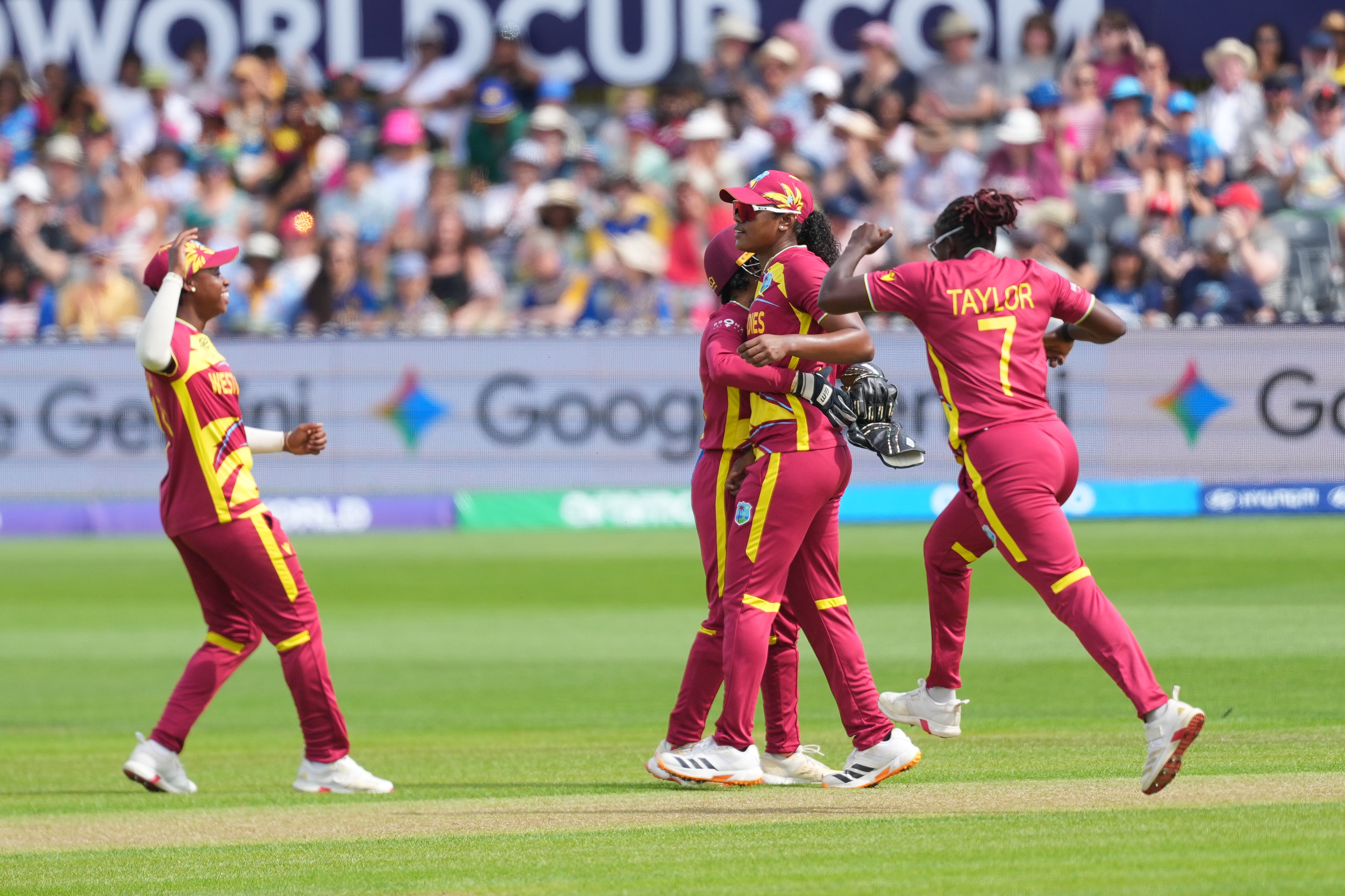 The West Indies ended England’s World Cup hopes two years ago (Getty)