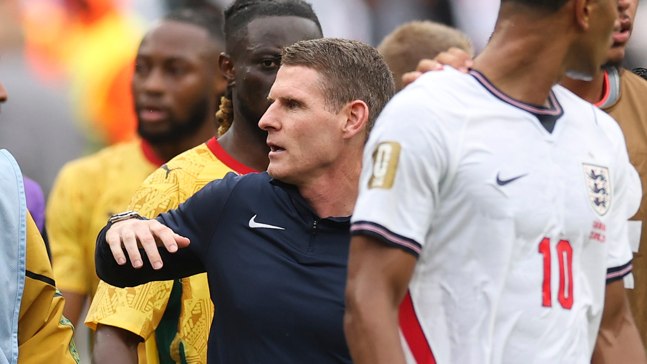 Anthony Barry has urged England to take the handbrake off