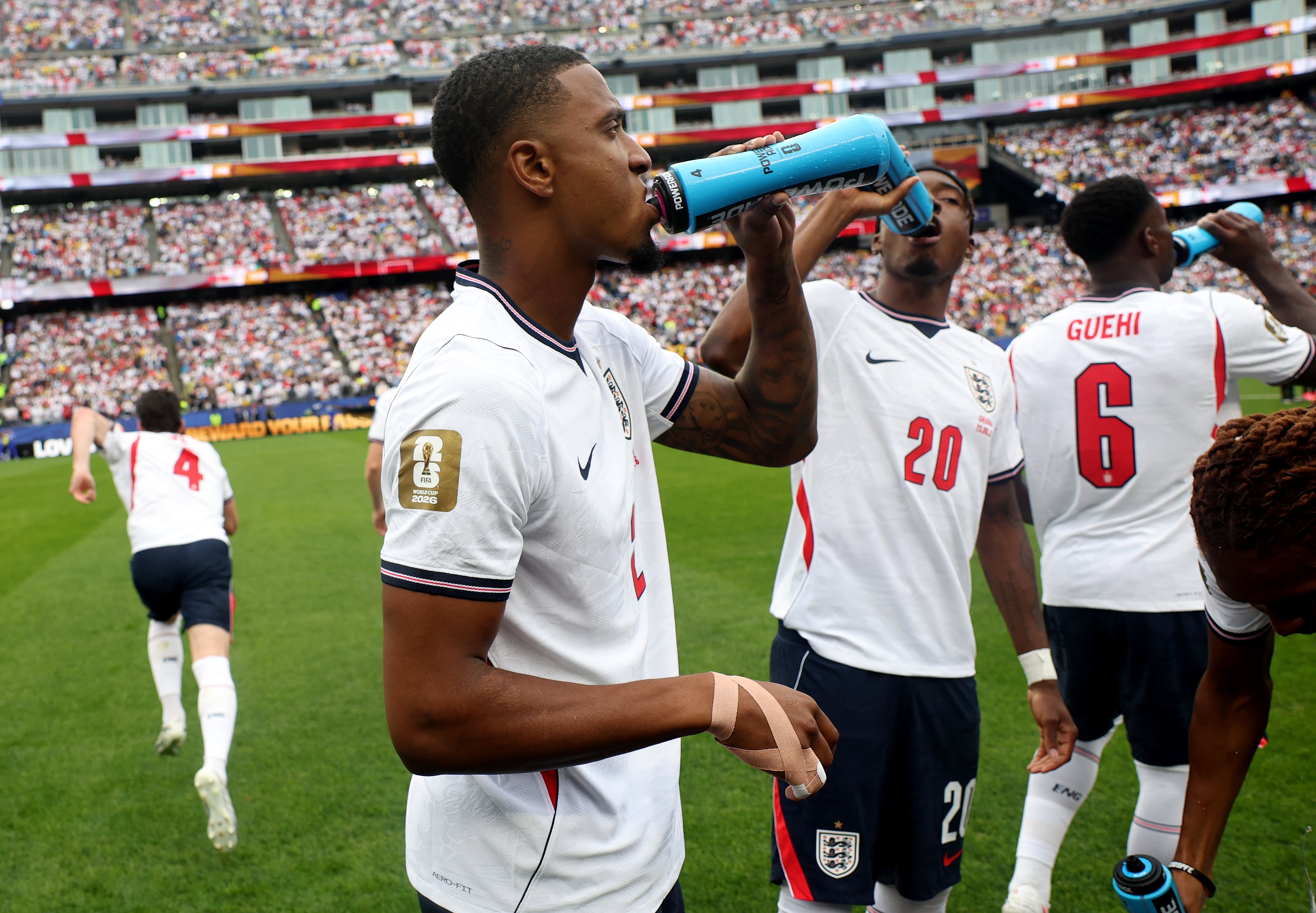 Infantino conceded that the introduction of hydration breaks proved controvsial (Getty)