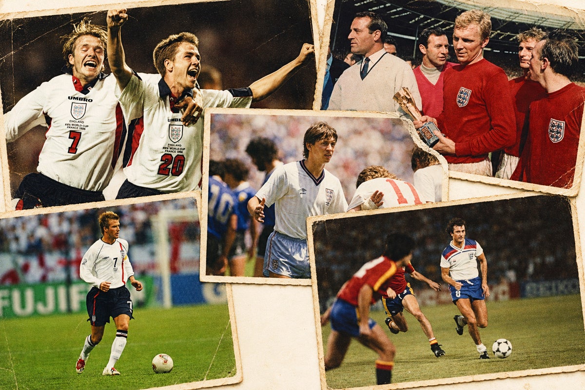 Ranking every England World Cup kit from 1950 to 2026 Ranking every England World Cup kit from 1950 to 2026