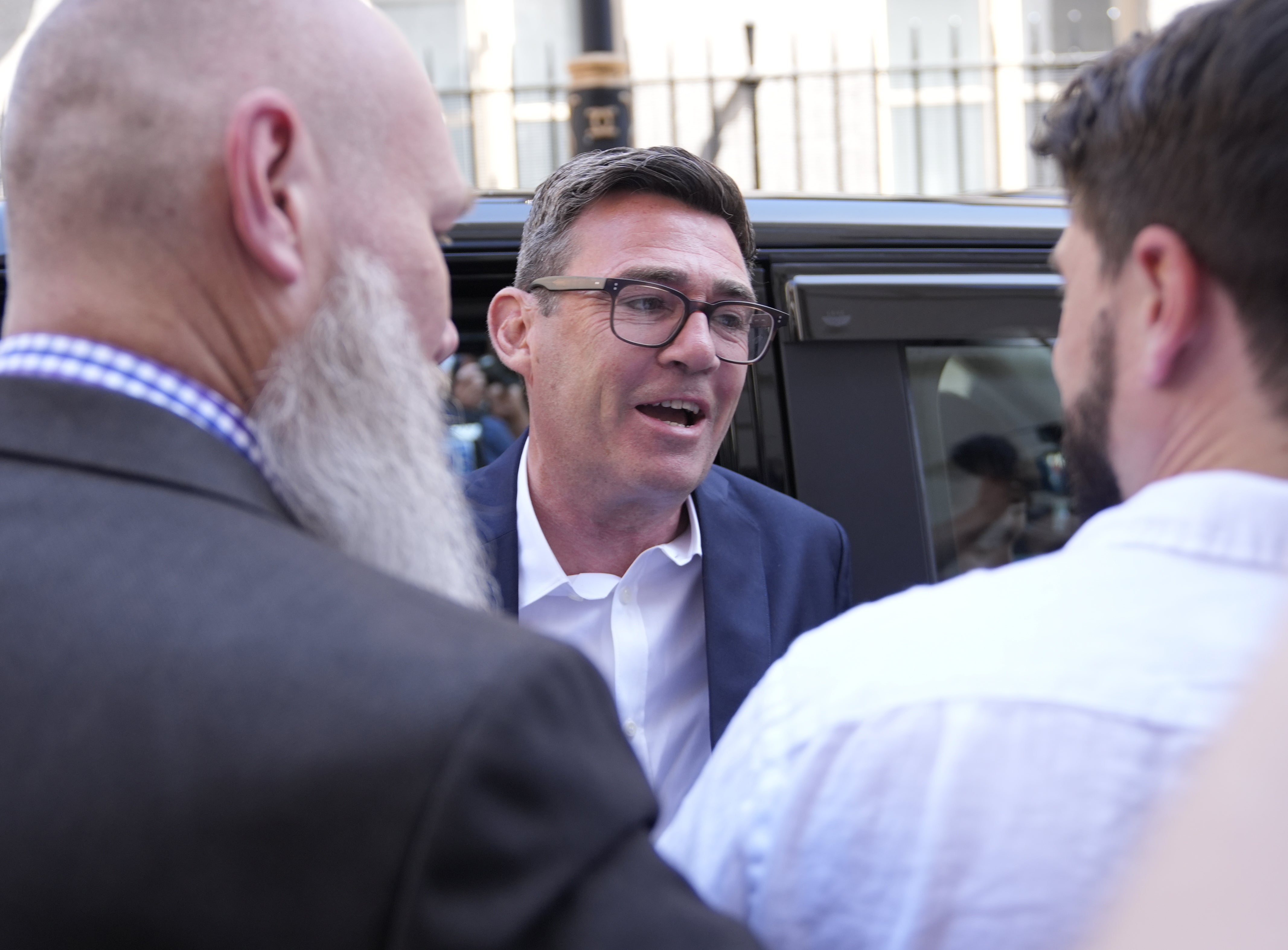 Andy Burnham is seen as the most likely successor to Sir Keir (Andrew Matthews/PA)