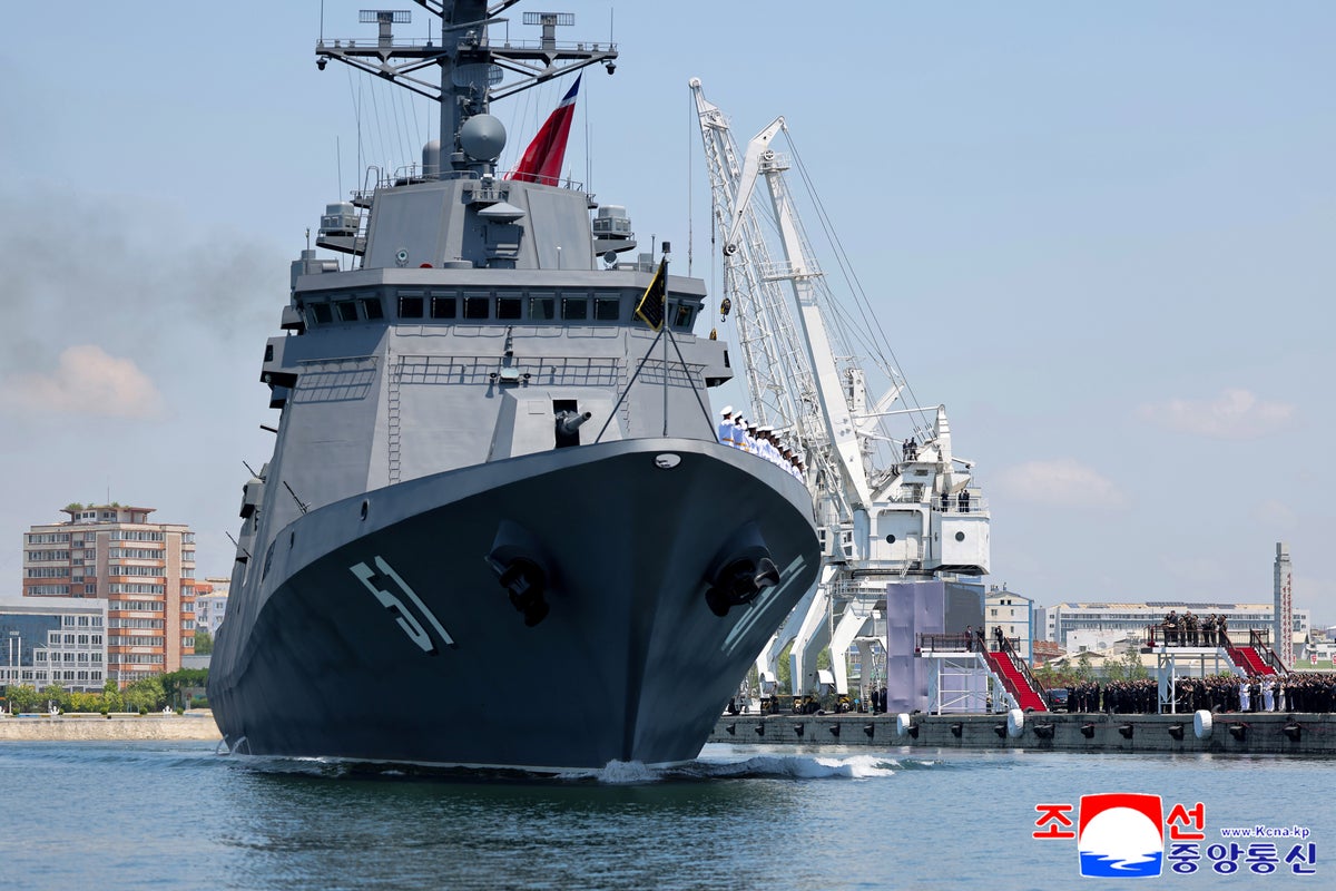 North Korea’s Kim claims progress on nuclear-armed navy as new warship is placed into service – UK Times