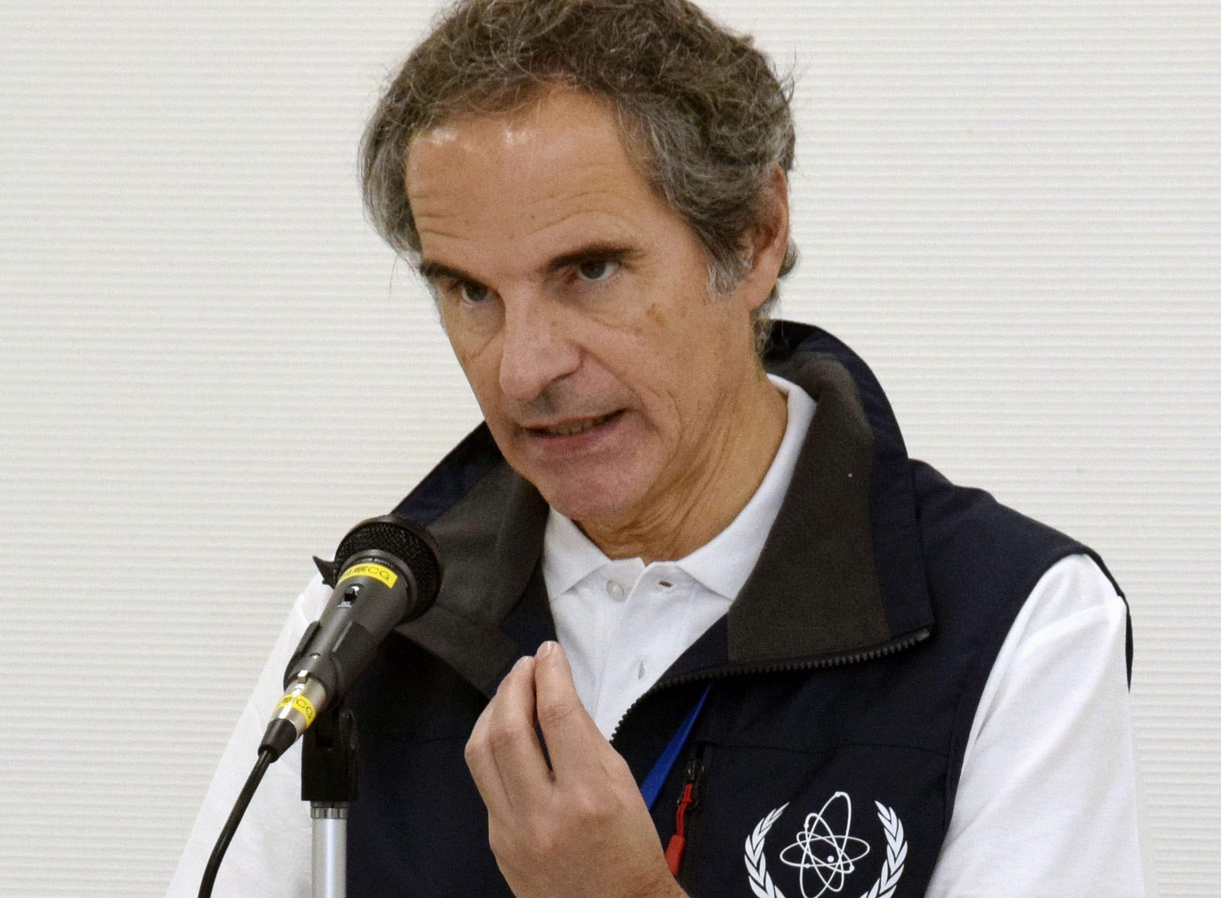 The comment by International Atomic Energy Agency head Rafael Mariano Grossi was the firmest yet from the United Nations agency, which is viewed as key in determining the status of Iran's nuclear stockpile (Kyodo News)