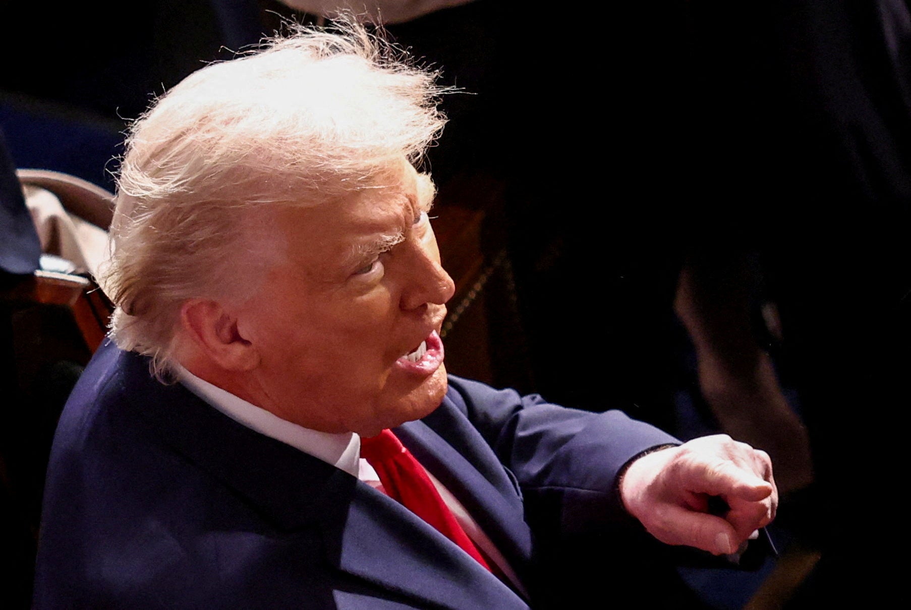 In a post late on Tuesday, President Trump criticized the vote, calling it 